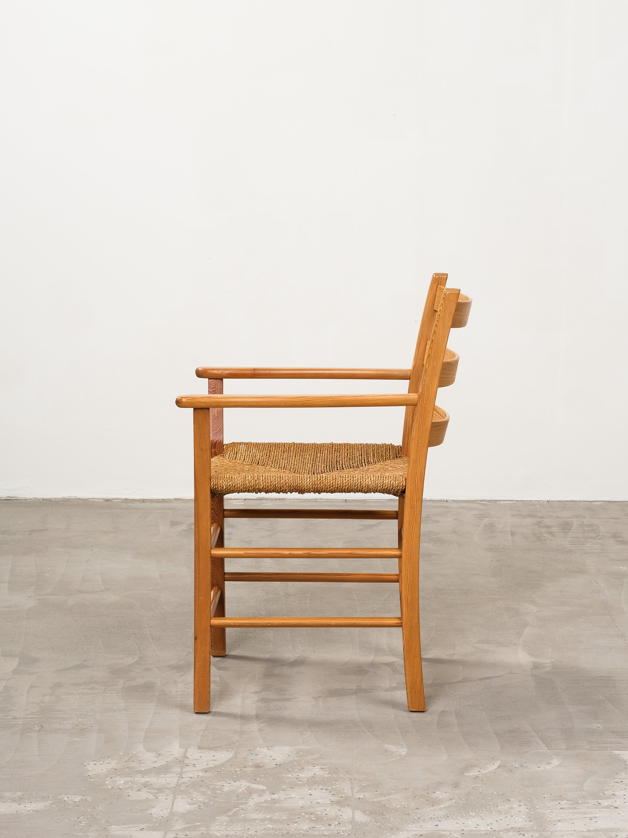 “Jærstole” Pine Armchair by Aksel Hansen, Norway