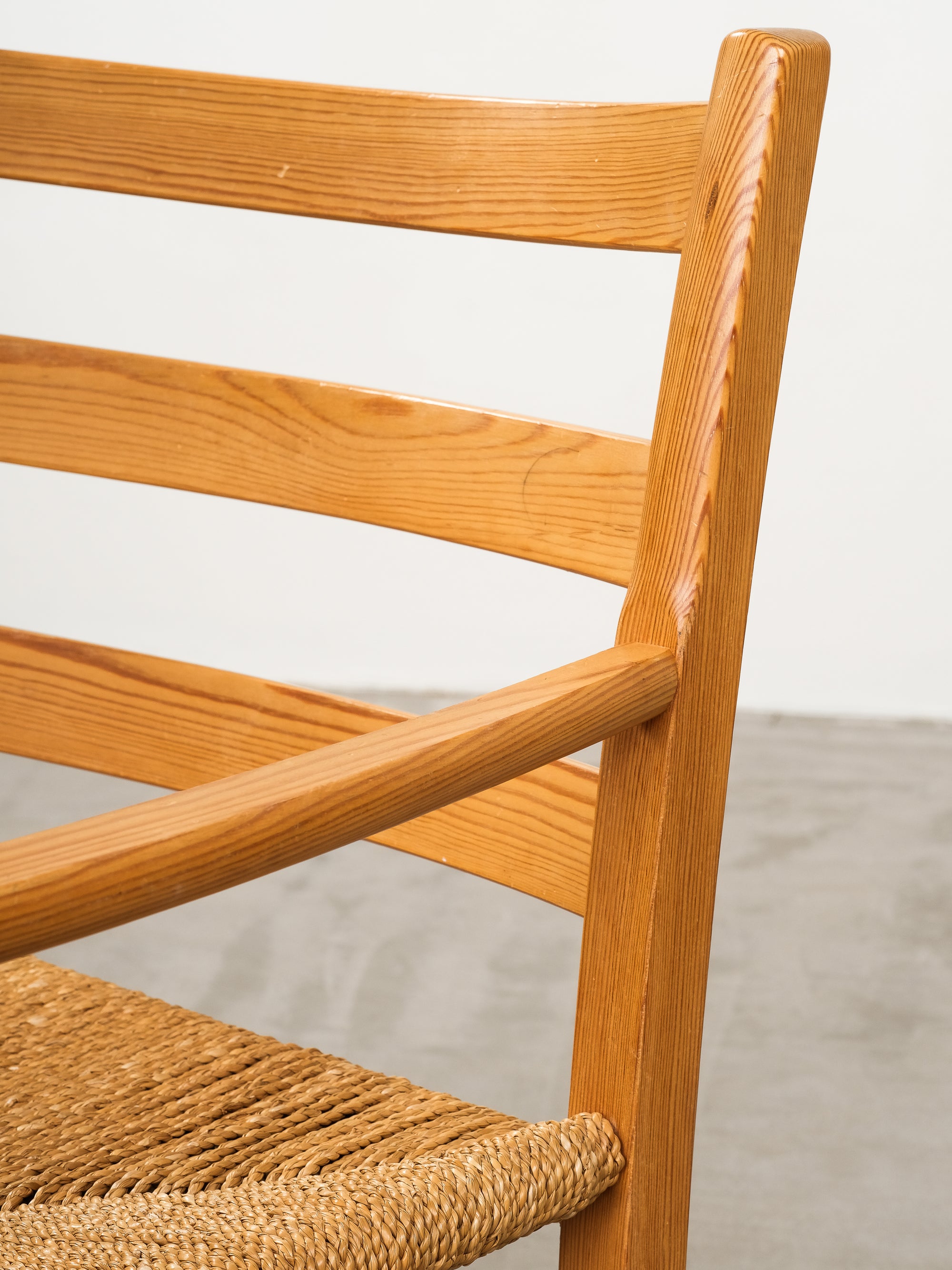 “Jærstole” Pine Armchair by Aksel Hansen, Norway