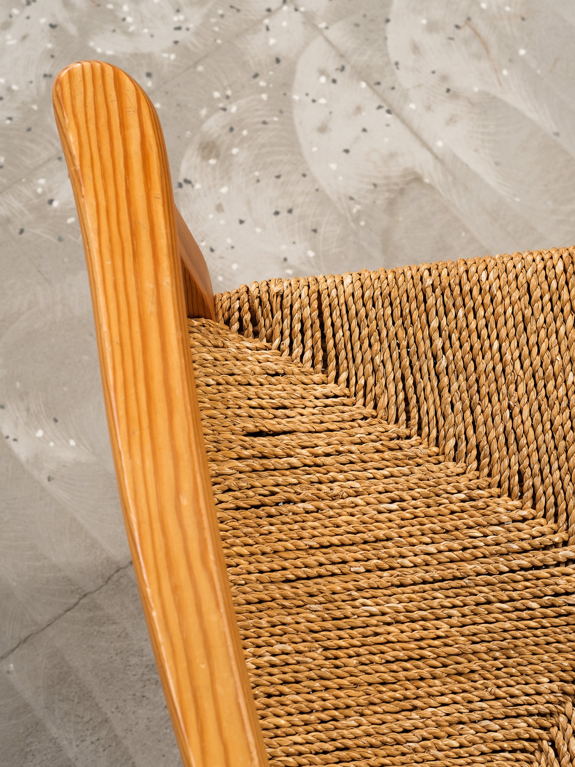 “Jærstole” Pine Armchair by Aksel Hansen, Norway