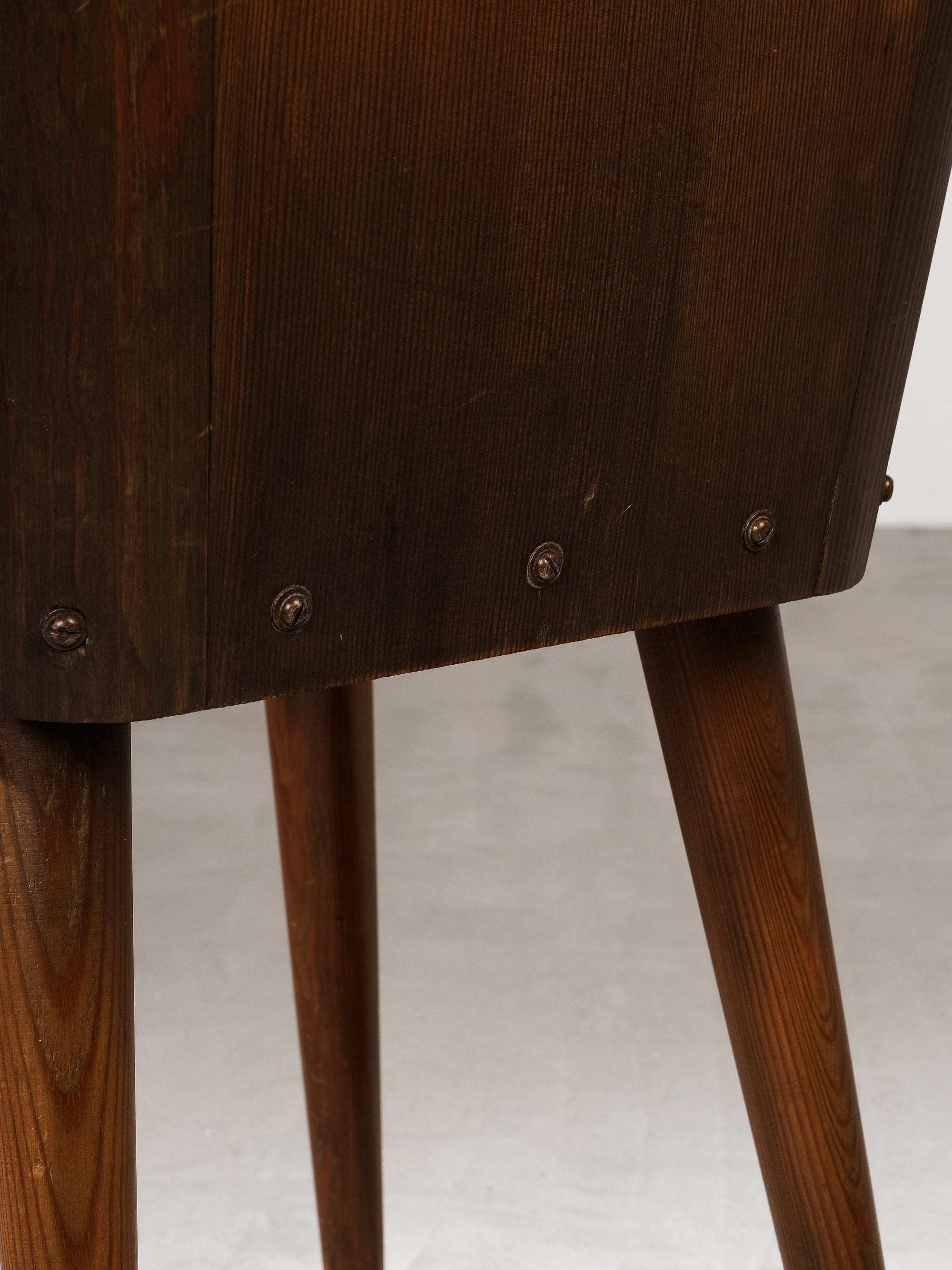 &quot;510&quot; Pine Dining Chair Set by Göran Malmvall for Karl Andersson &amp; Söner, 1940s