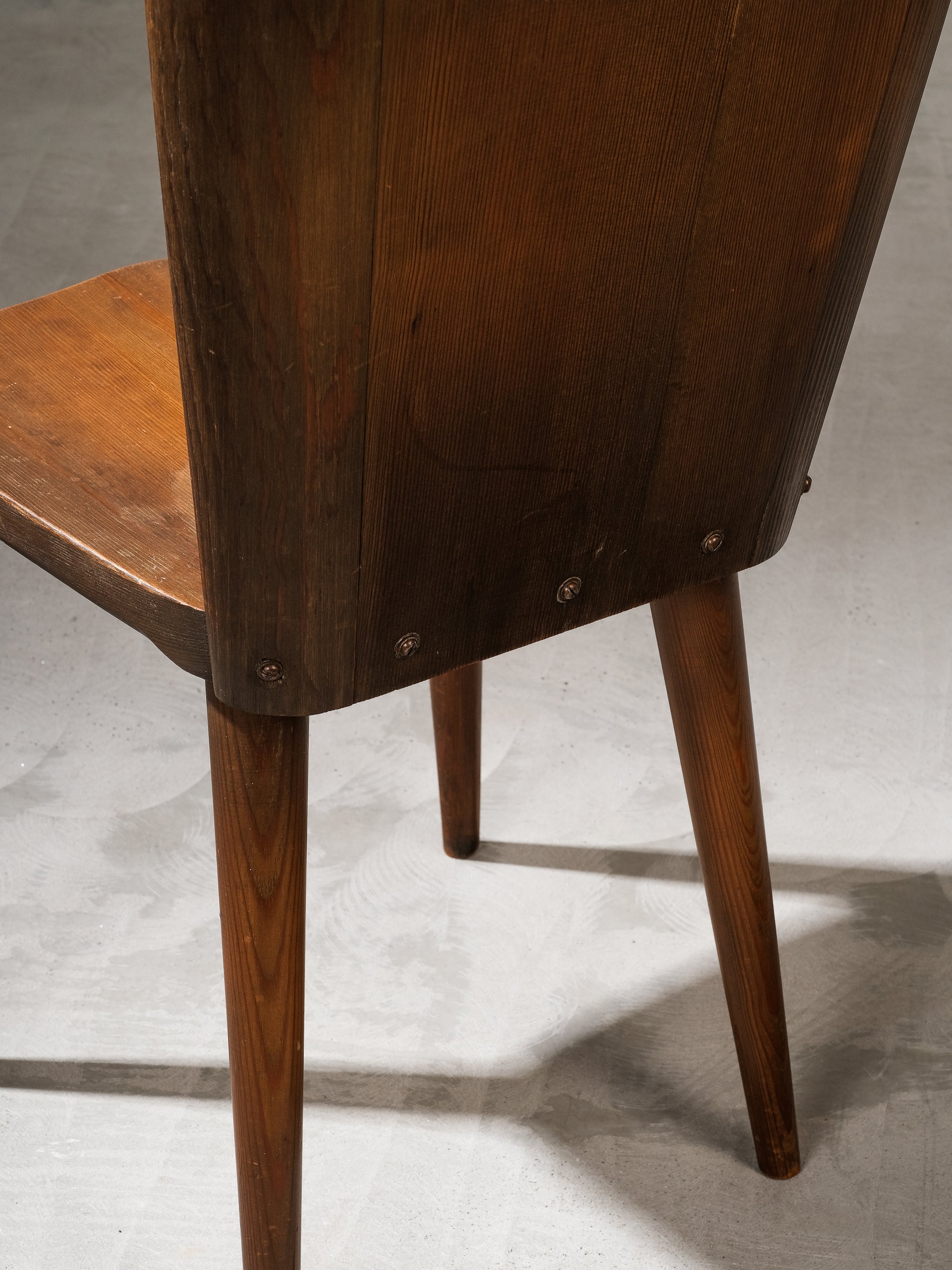 &quot;510&quot; Pine Dining Chair Set by Göran Malmvall for Karl Andersson &amp; Söner, 1940s