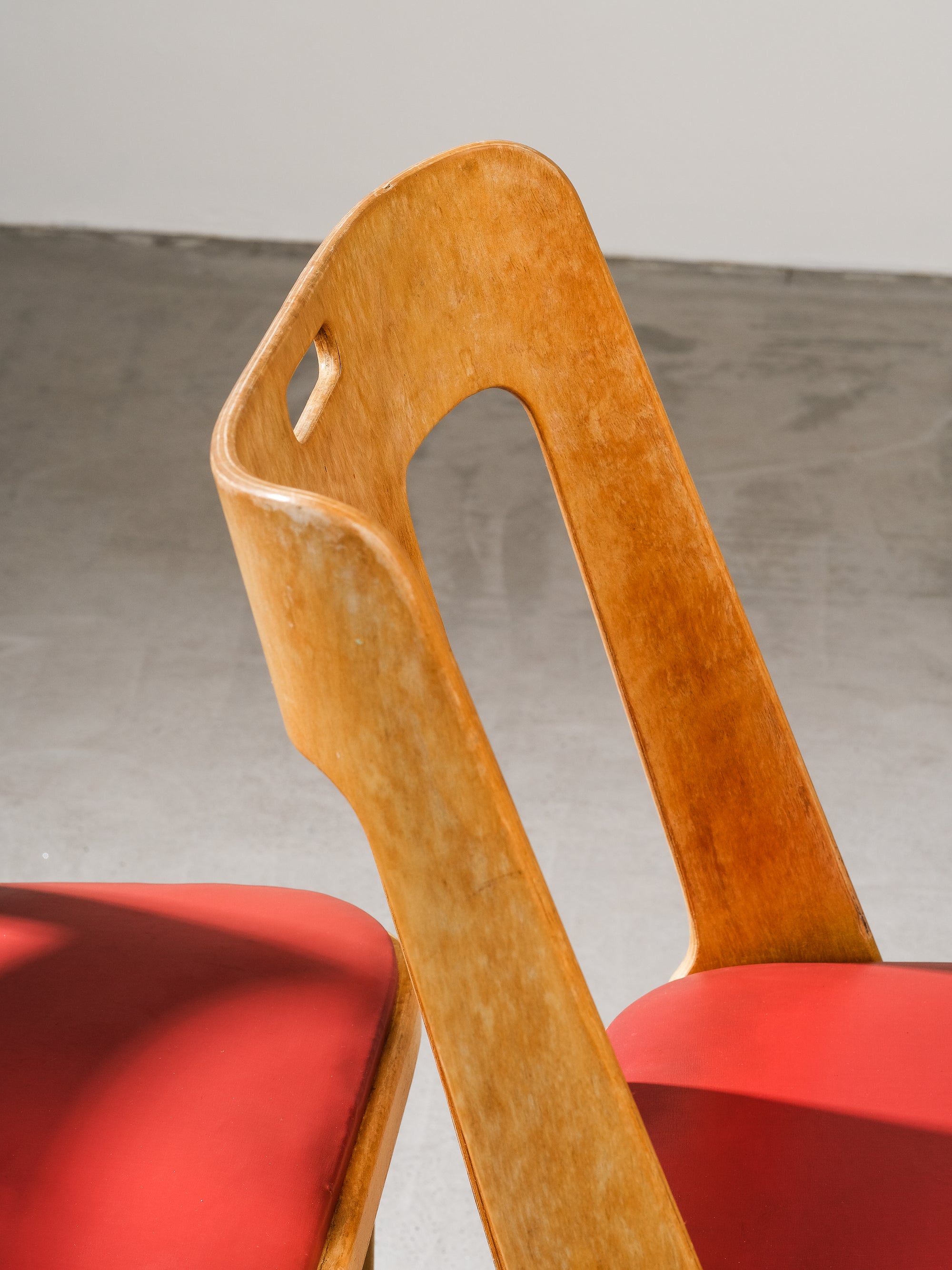 Chairs by Axel Larsson for Bodafors, 1950s, Set of 4