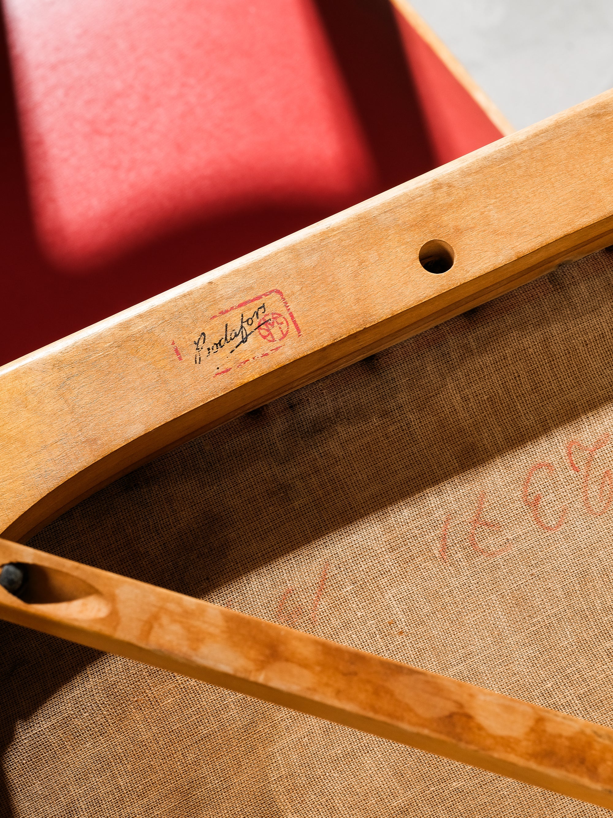 Chairs by Axel Larsson for Bodafors, 1950s, Set of 4