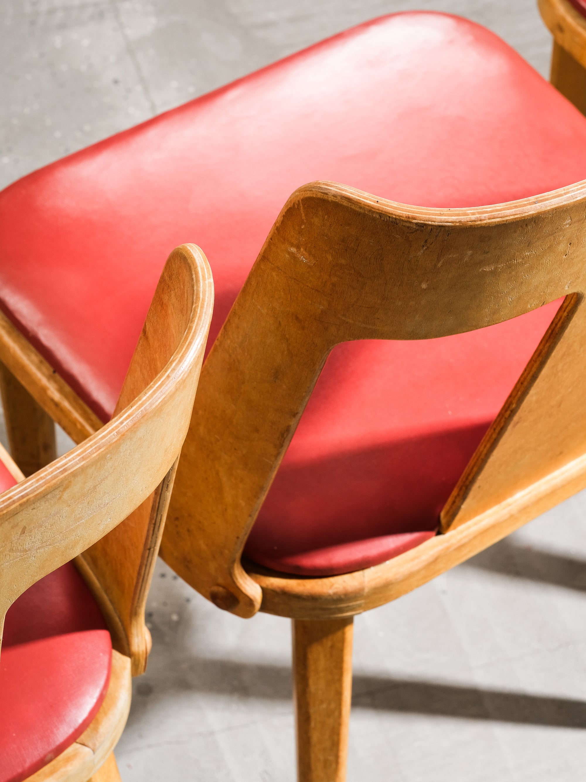 Chairs by Axel Larsson for Bodafors, 1950s, Set of 4