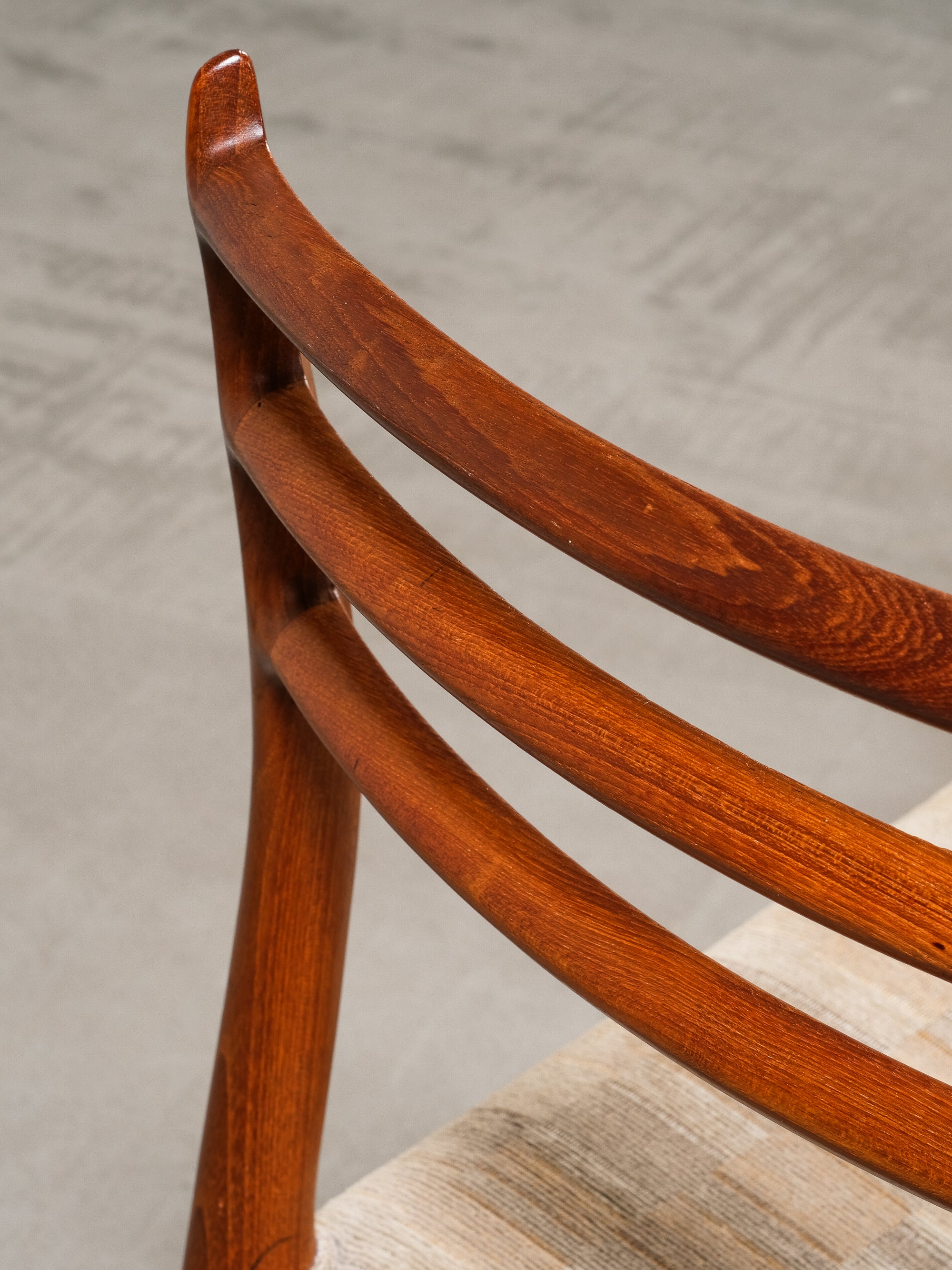 Set of 6 Model 78 Teak Dining Chairs by Niels O. Møller, Denmark, 1960s