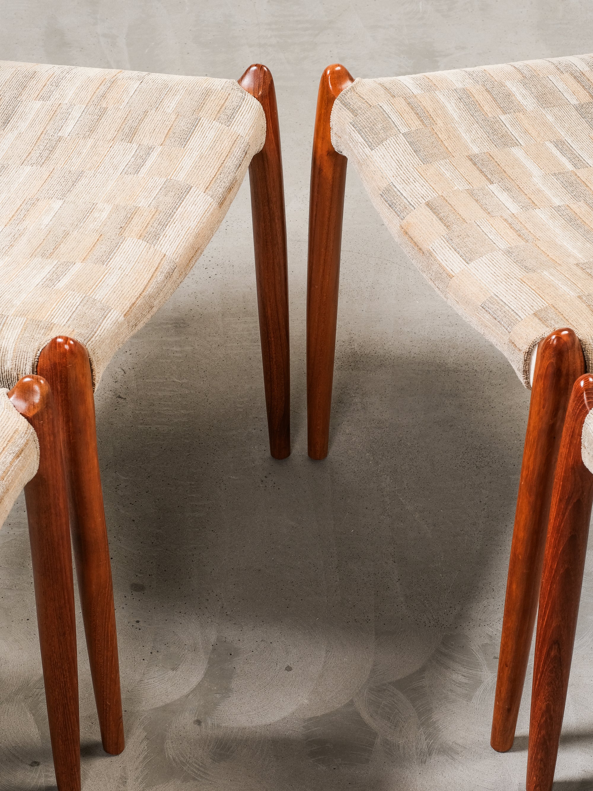 Set of 6 Model 78 Teak Dining Chairs by Niels O. Møller, Denmark, 1960s