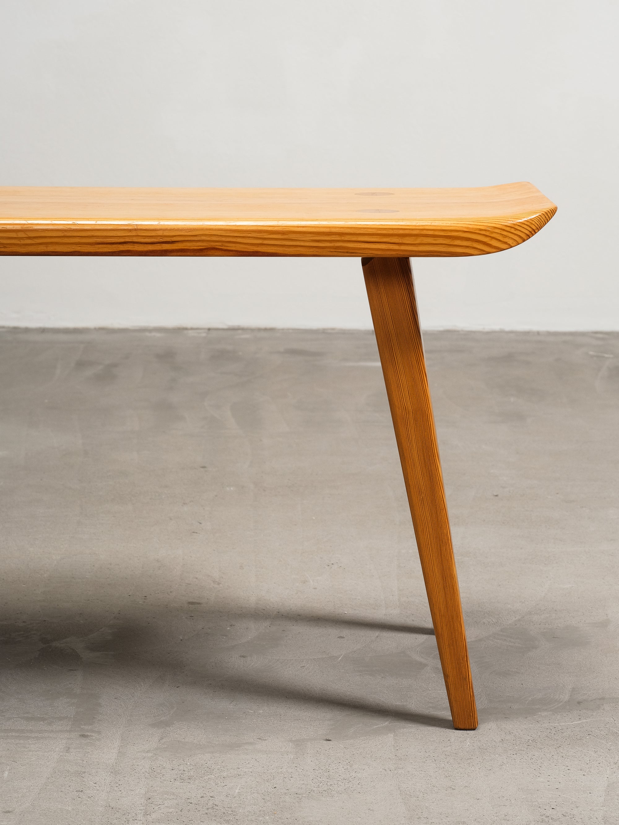 ‘Visingsö’ Bench in Solid Pine by Carl Malmsten for Svensk Fur, Sweden, 1950s
