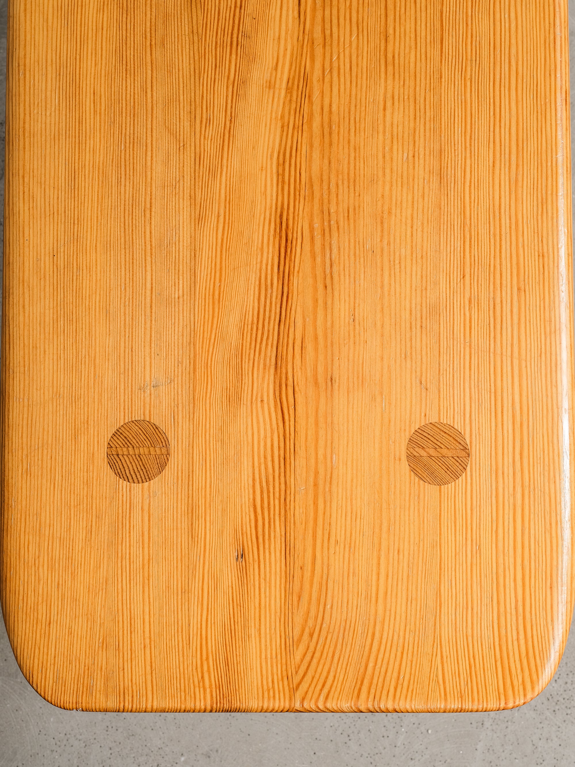 ‘Visingsö’ Bench in Solid Pine by Carl Malmsten for Svensk Fur, Sweden, 1950s