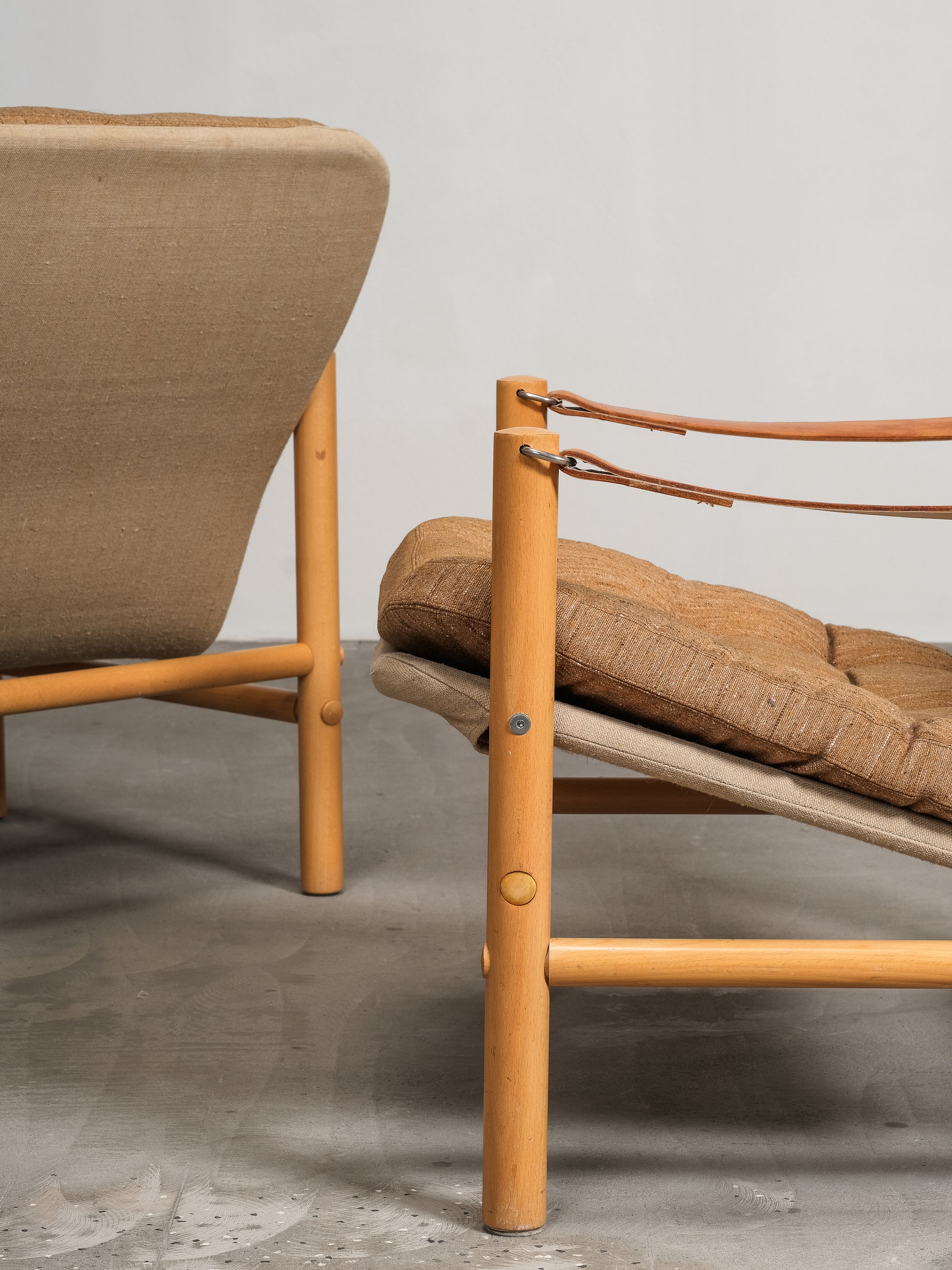 Pair of Bror Boije ‘Junker’ Armchairs, DUX, Sweden, 1969