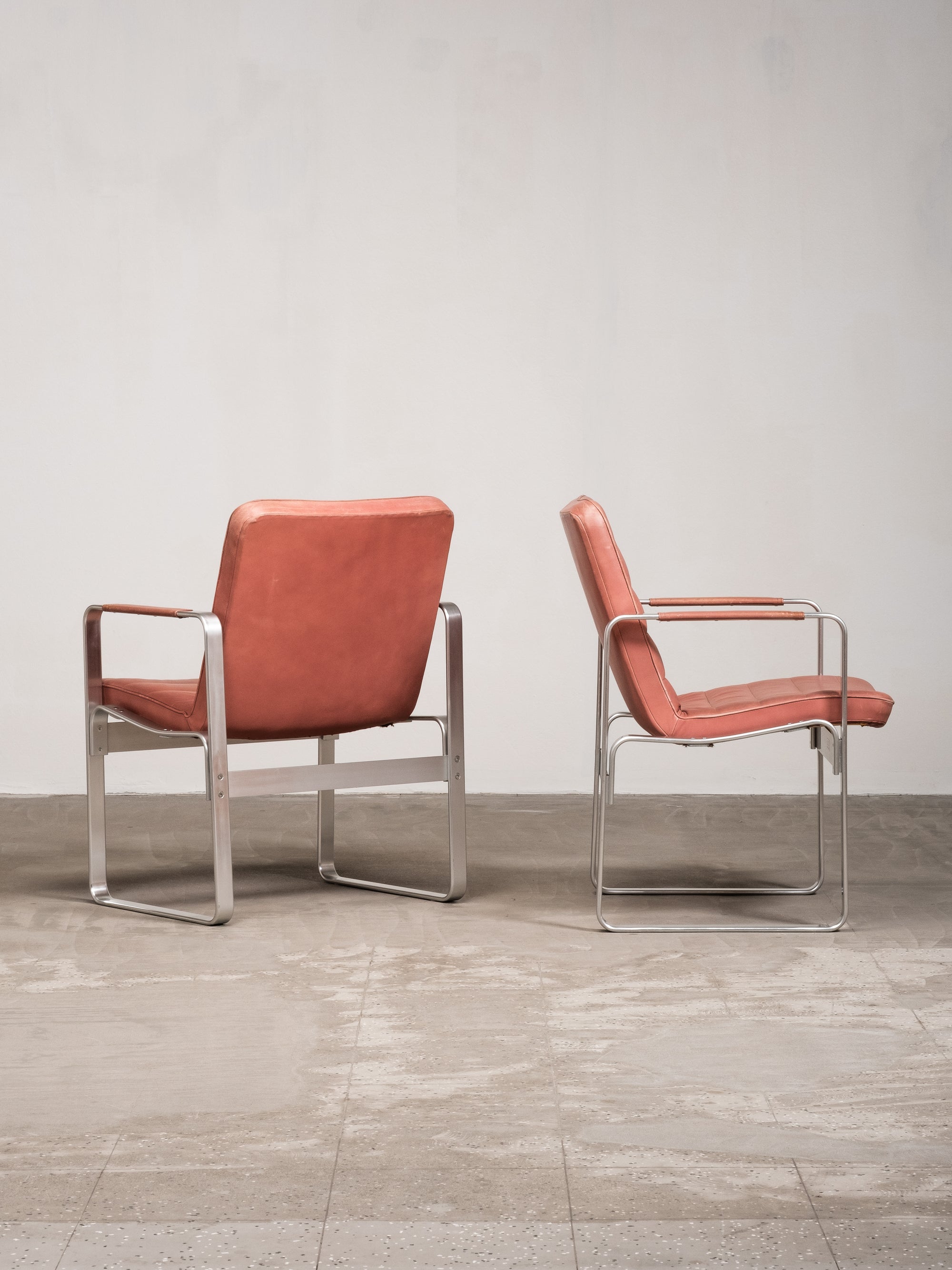Pair of ‘Mondo’ Armchairs by Karl-Erik Ekselius for JOC Vetlanda, Sweden, 1970s