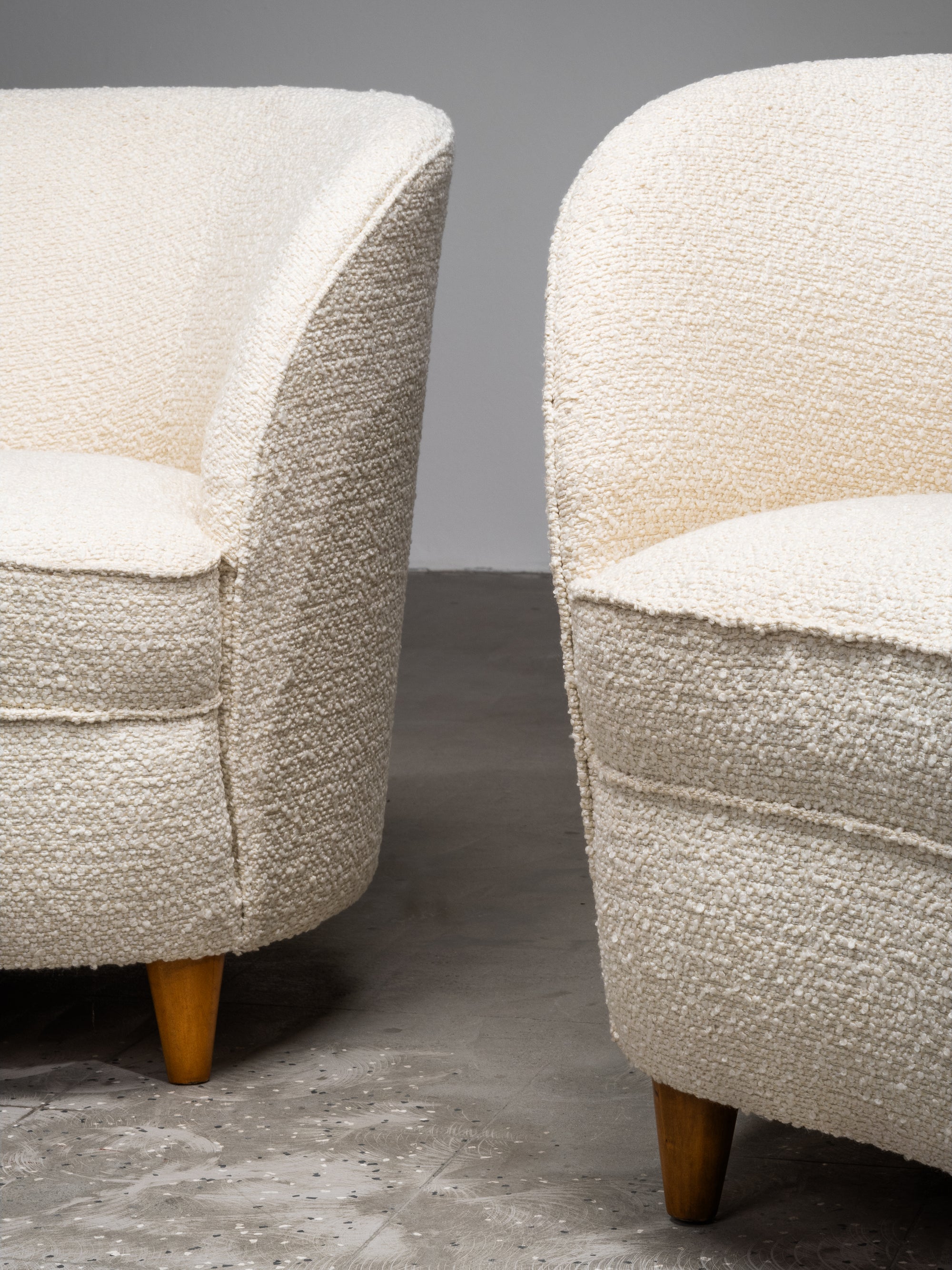 Pair of Modernist Lounge Chairs by Elna Kiljander, Koti-Hemmet, Finland, 1930s