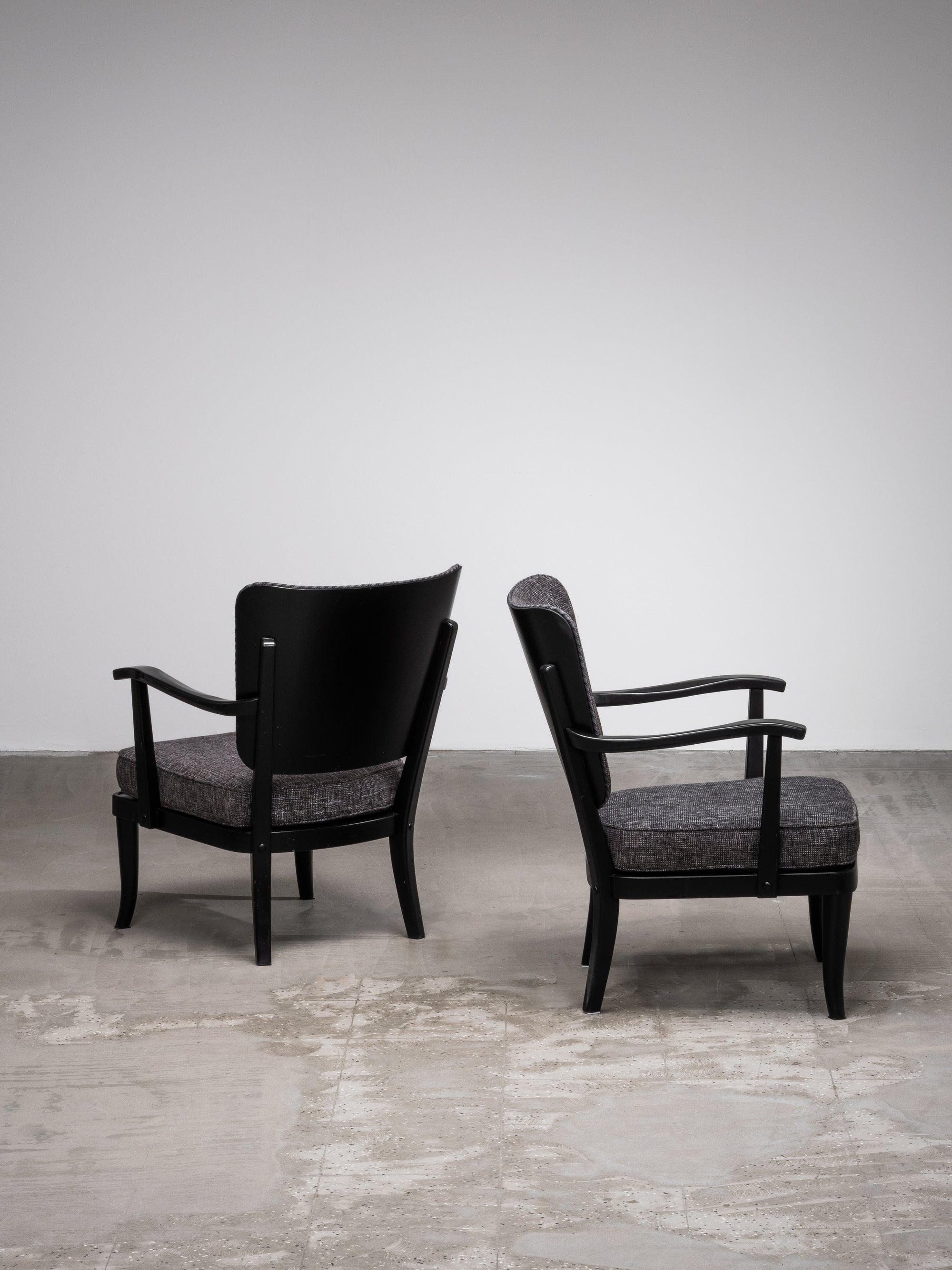 Pair of Armchairs by Einari Kyöstilä for Oy Stockmann Ab, Finland, 1940s