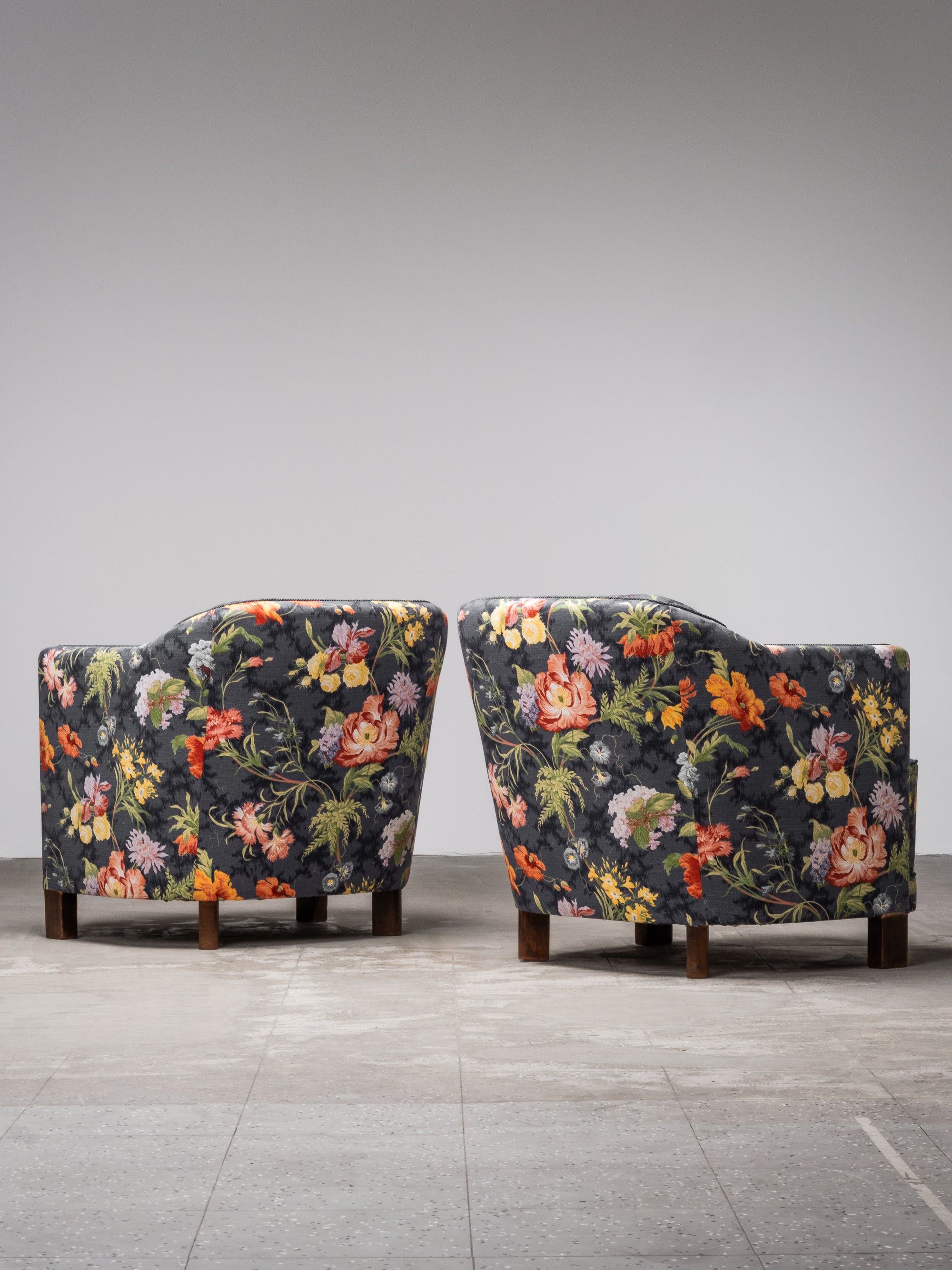 Pair of Finnish Art Deco Model “Continent” Lounge Chairs by Asko, 1930s *ON HOLD*