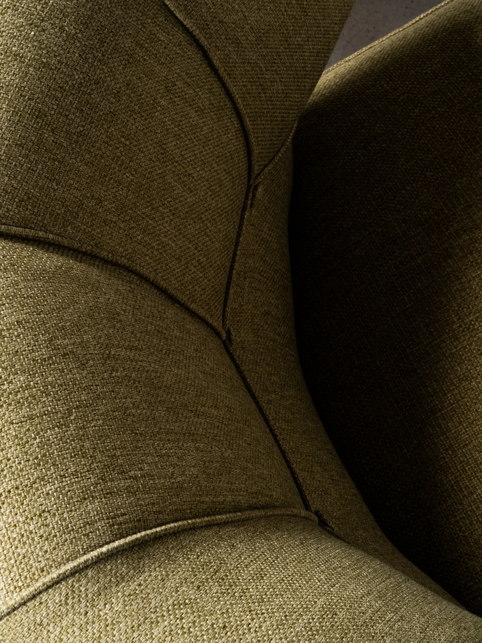 Pair of Carl-Johan Boman Lounge Chairs with Sculpted Back, Finland, 1940s