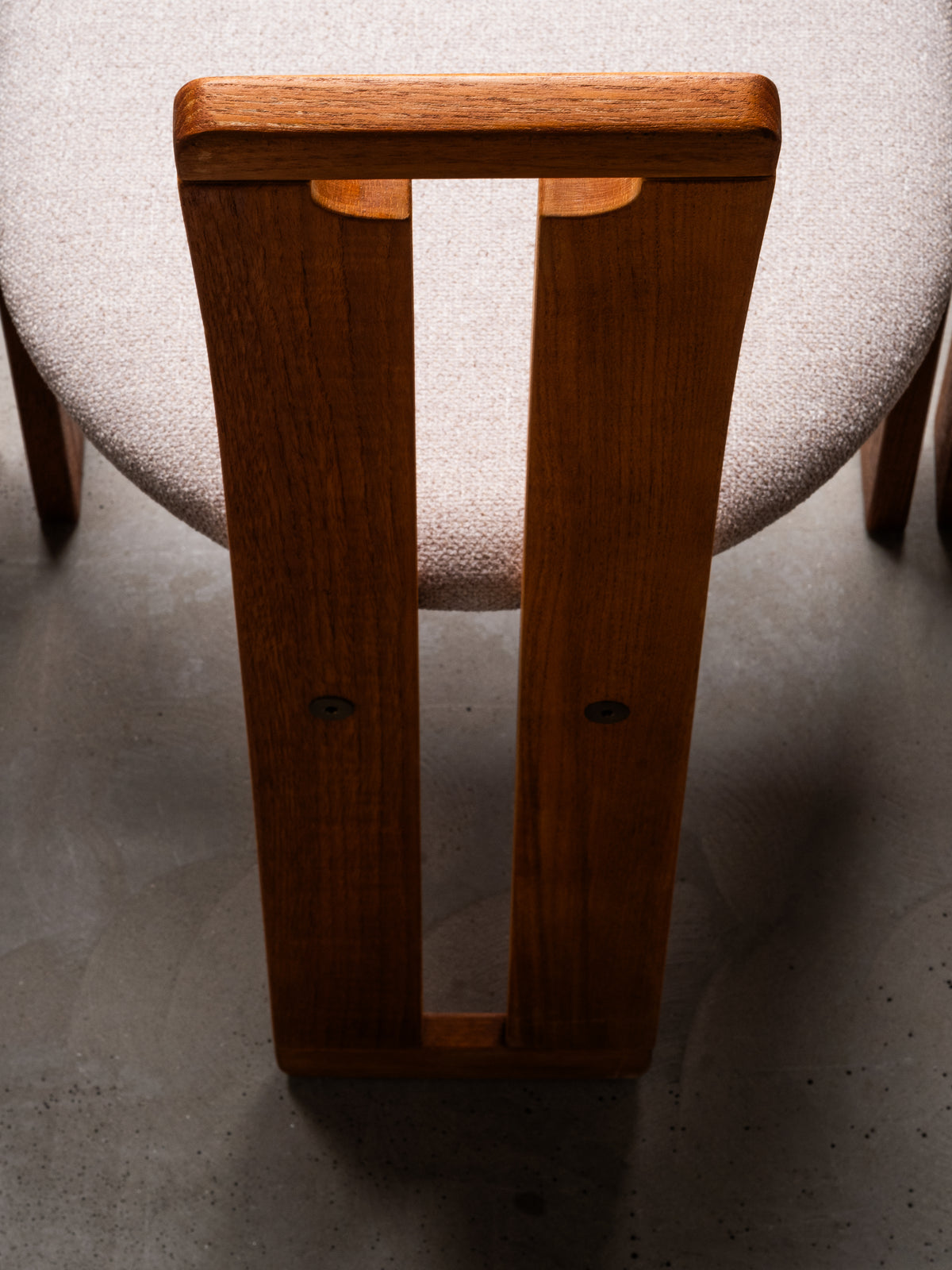Set of 4 “Tellus” Teak Dining Chairs by Torstein Nilsen, Norway, 1980s