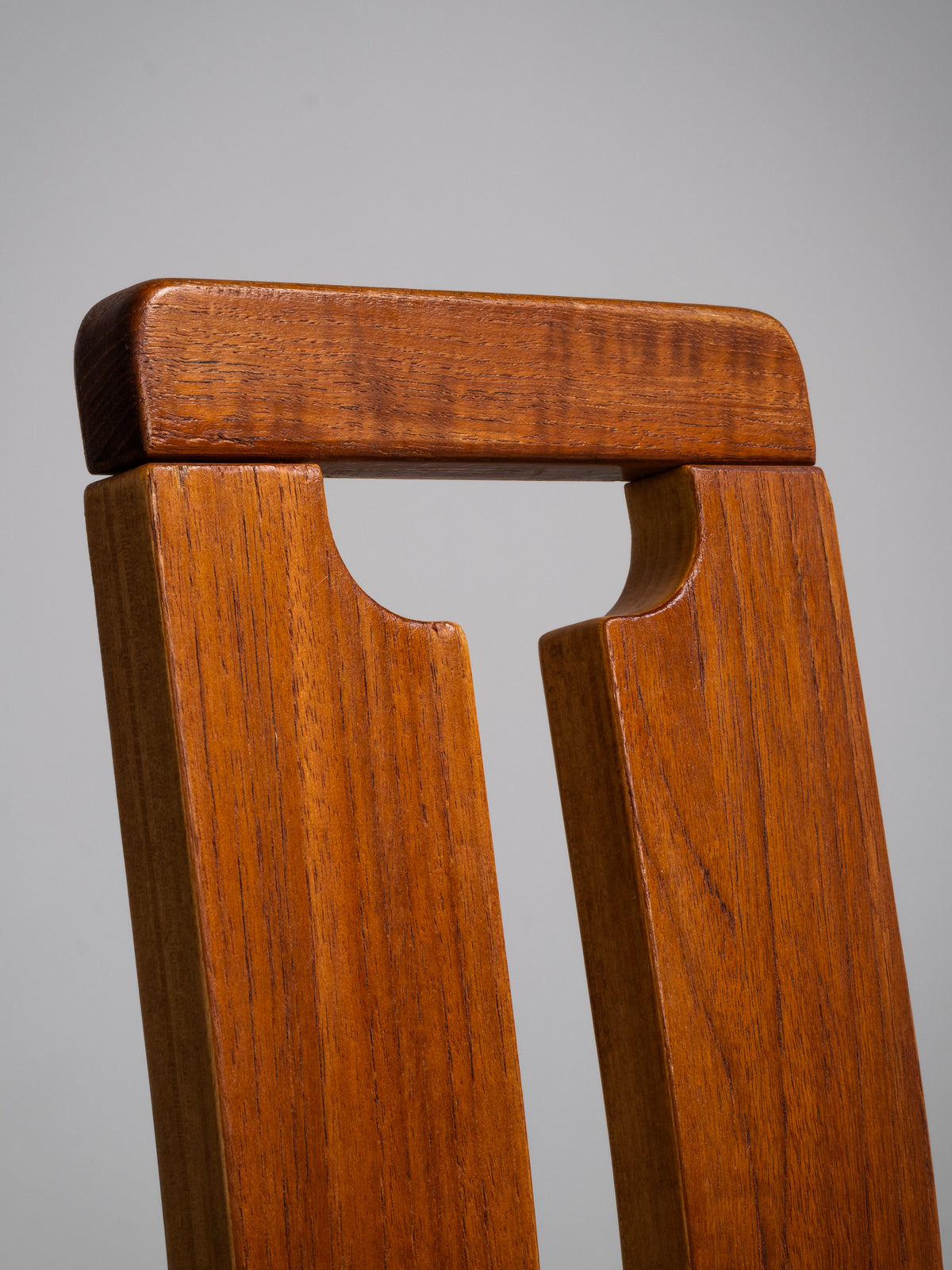 Set of 4 “Tellus” Teak Dining Chairs by Torstein Nilsen, Norway, 1980s