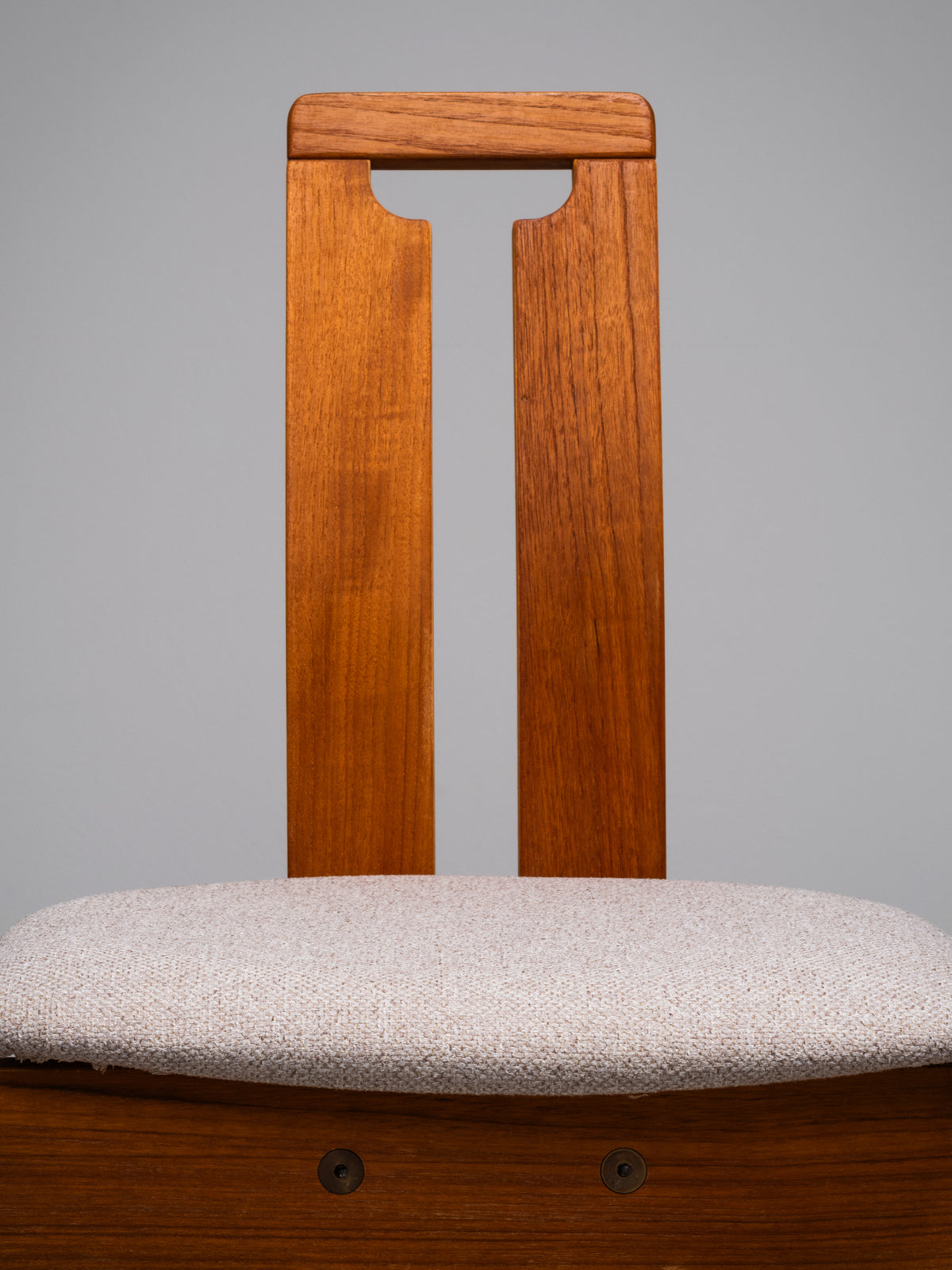 Set of 4 “Tellus” Teak Dining Chairs by Torstein Nilsen, Norway, 1980s