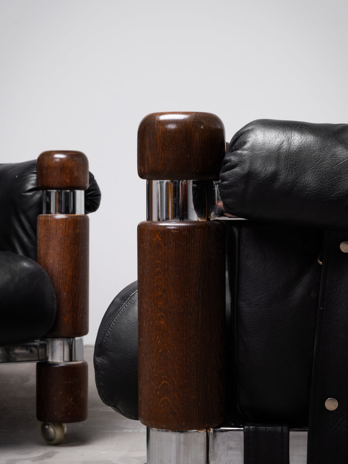 Pair of ‘El Rancho’ Lounge Chairs by Maija Ruoslahti, Finland, 1970s