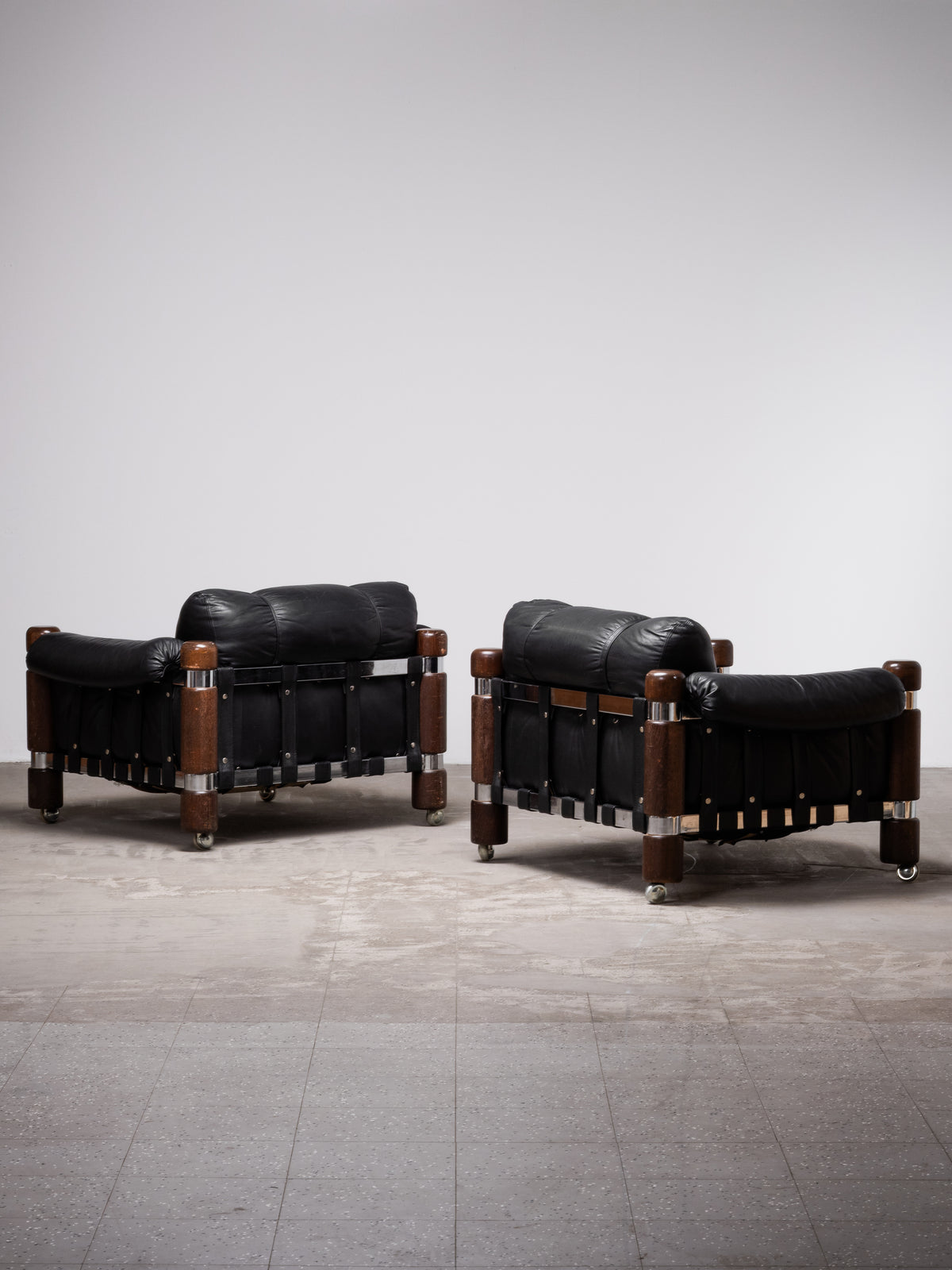 Pair of ‘El Rancho’ Lounge Chairs by Maija Ruoslahti, Finland, 1970s