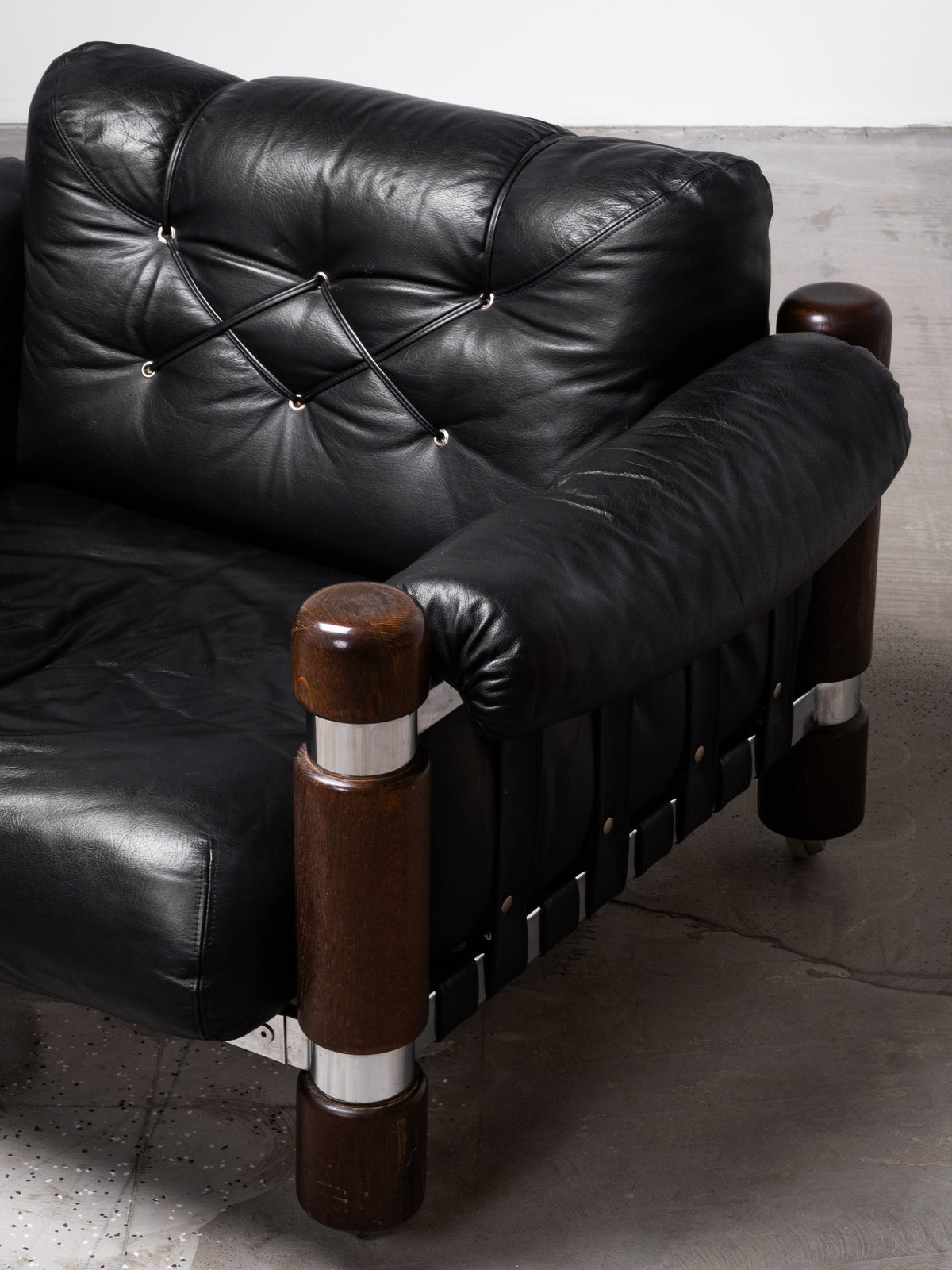 Pair of ‘El Rancho’ Lounge Chairs by Maija Ruoslahti, Finland, 1970s