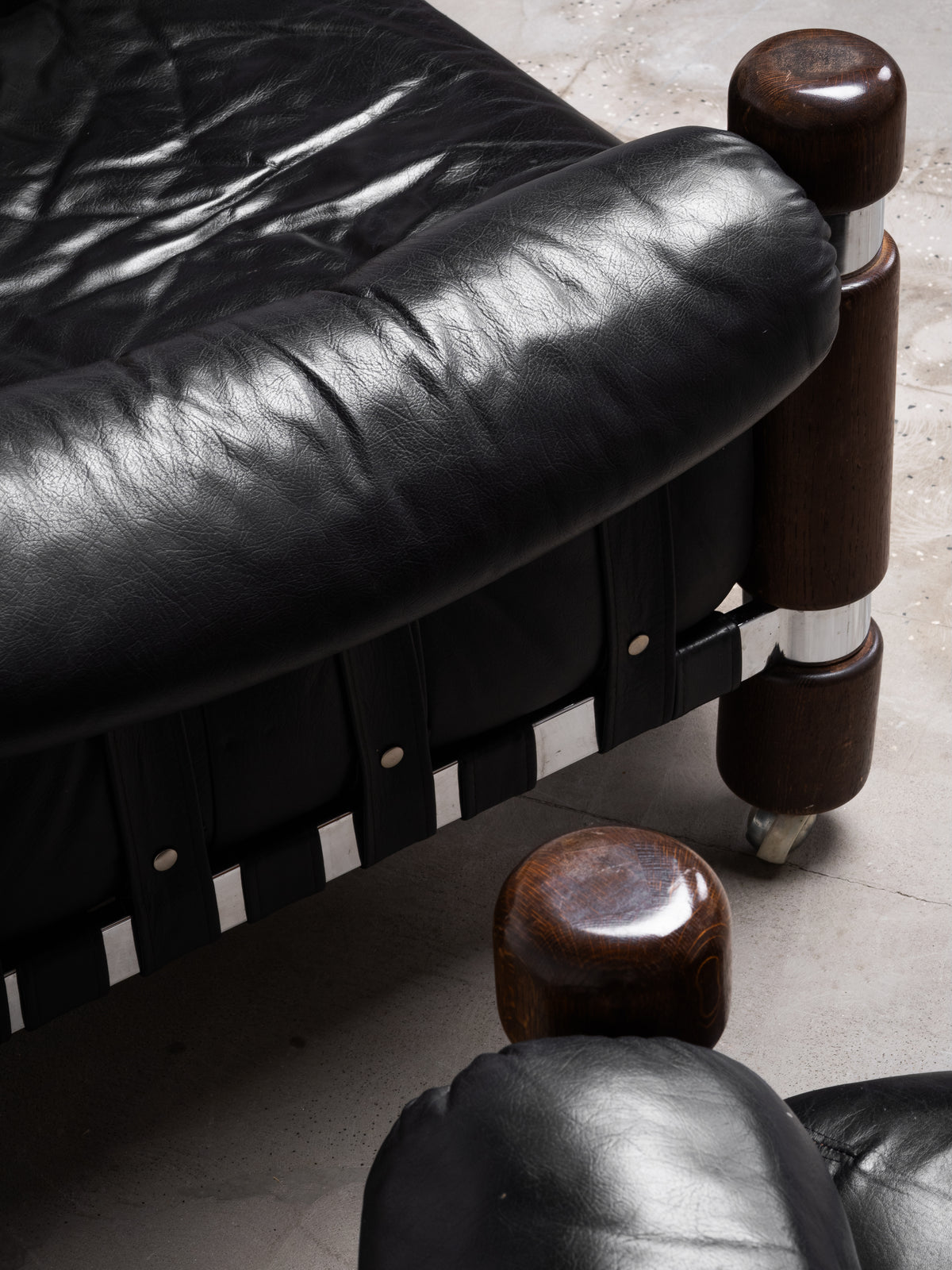 Pair of ‘El Rancho’ Lounge Chairs by Maija Ruoslahti, Finland, 1970s
