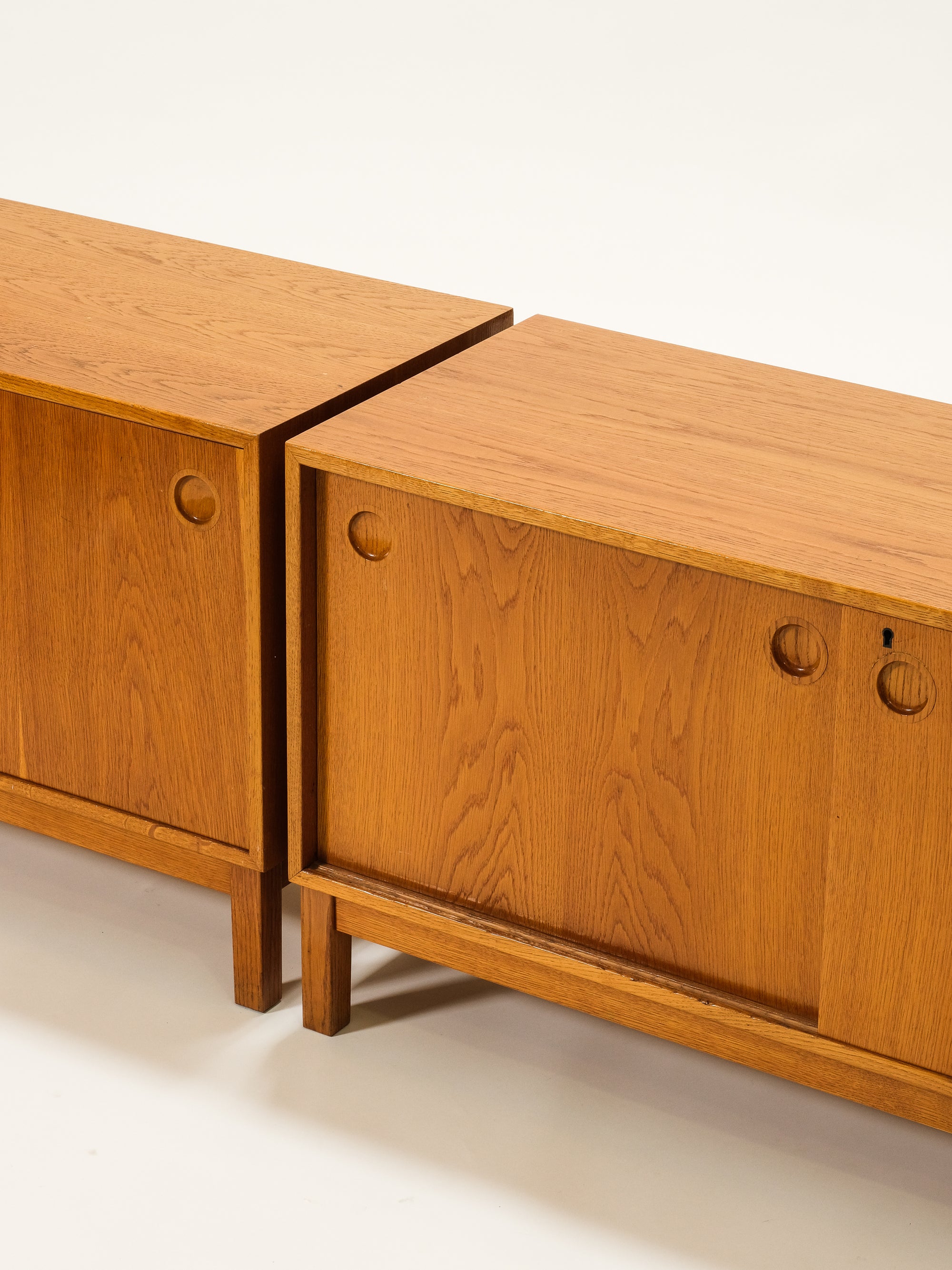 Mid-Century Scandinavian Oak Sideboards, 1960s