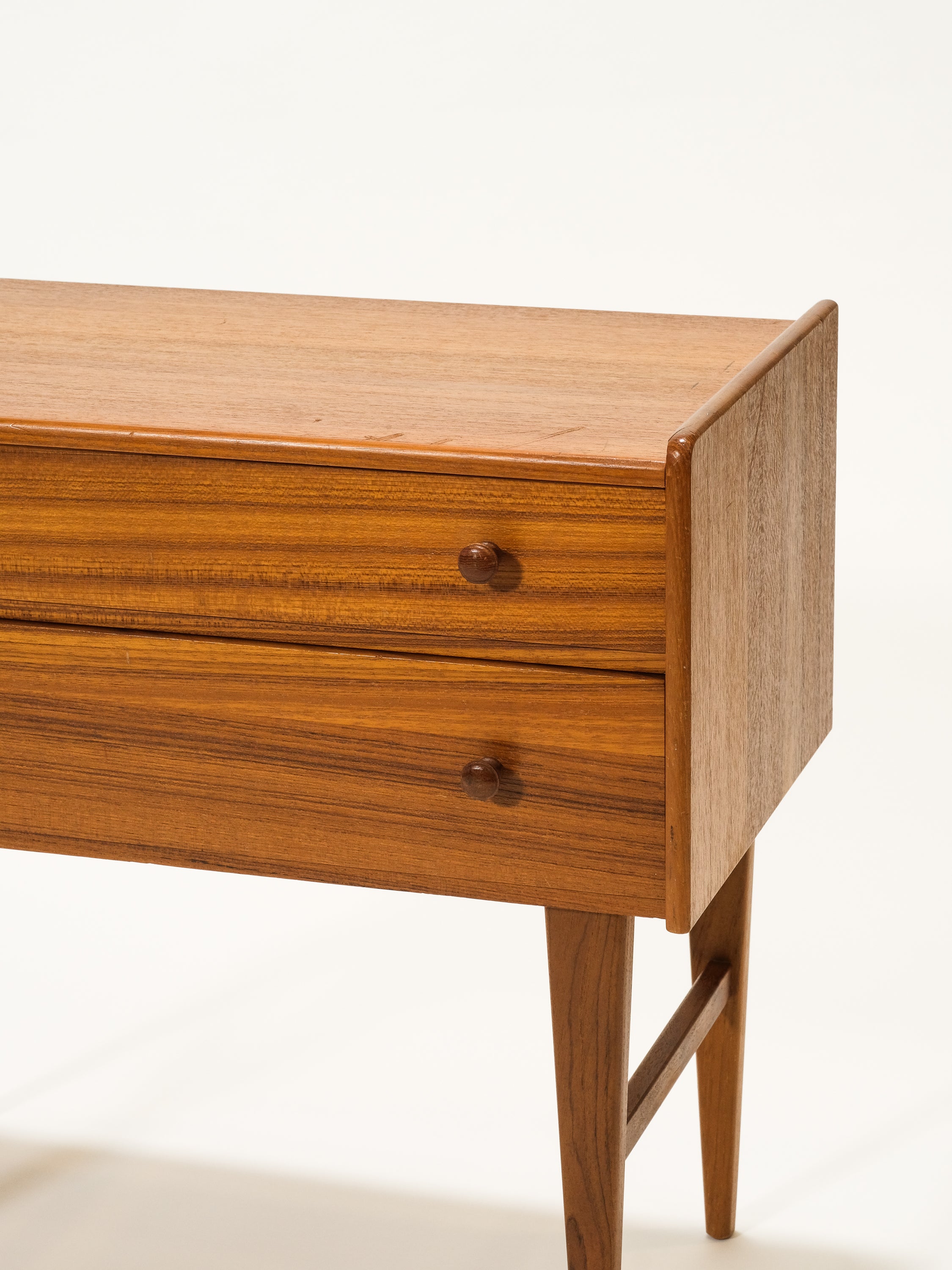 Two Drawer Chest in Teak, 1960s