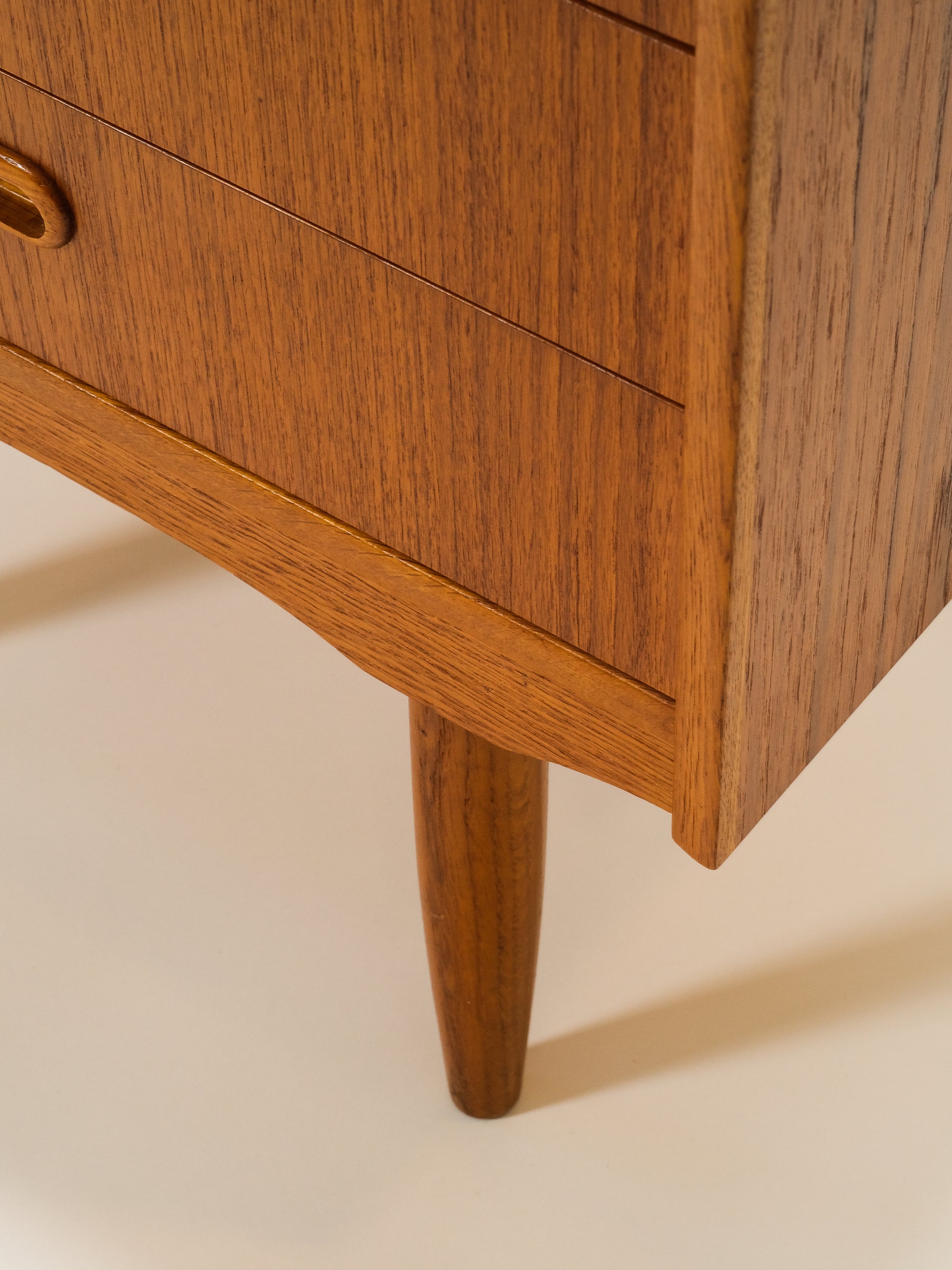 Four Drawer Teak Chest, 1960s