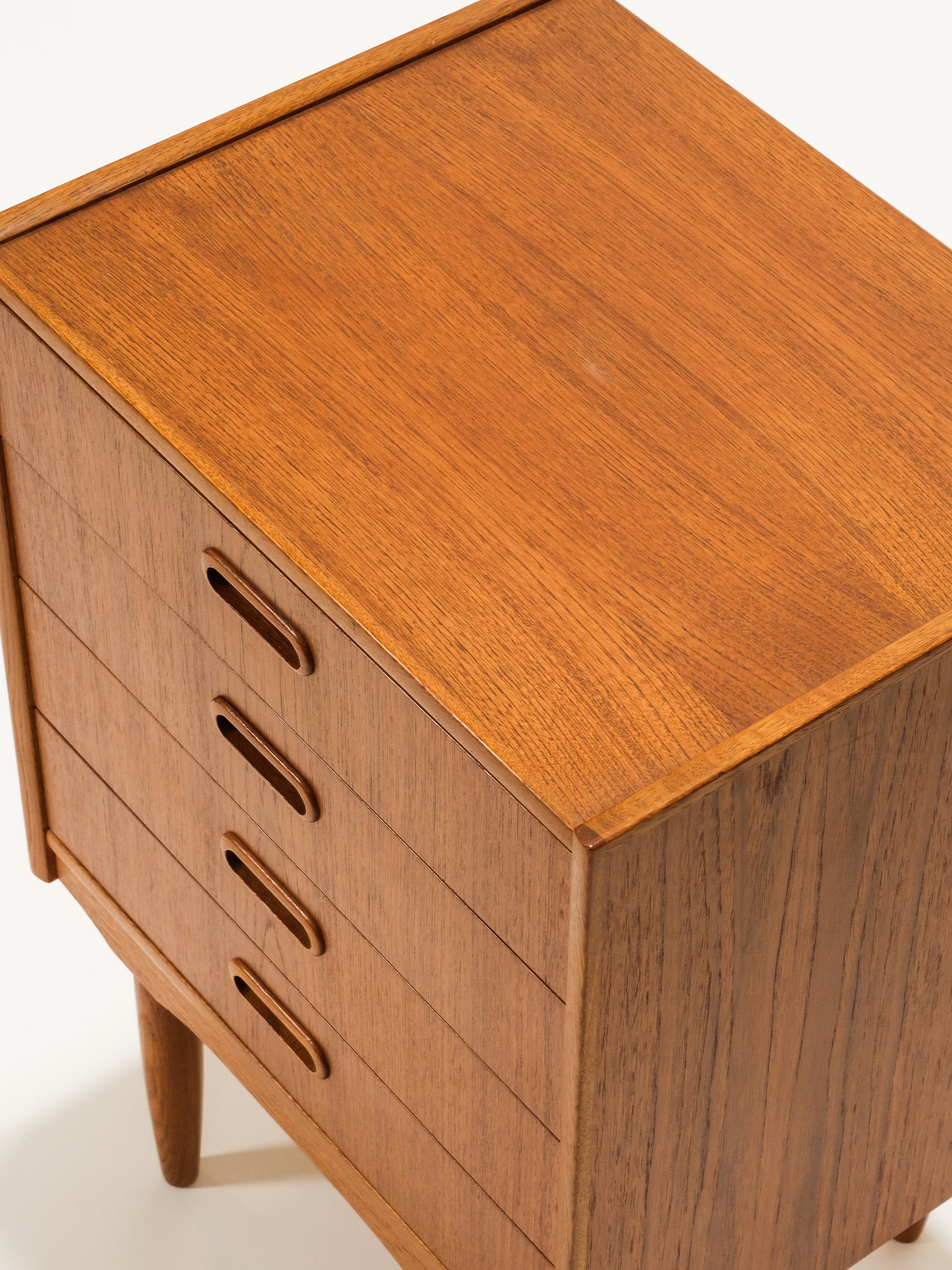 Four Drawer Teak Chest, 1960s