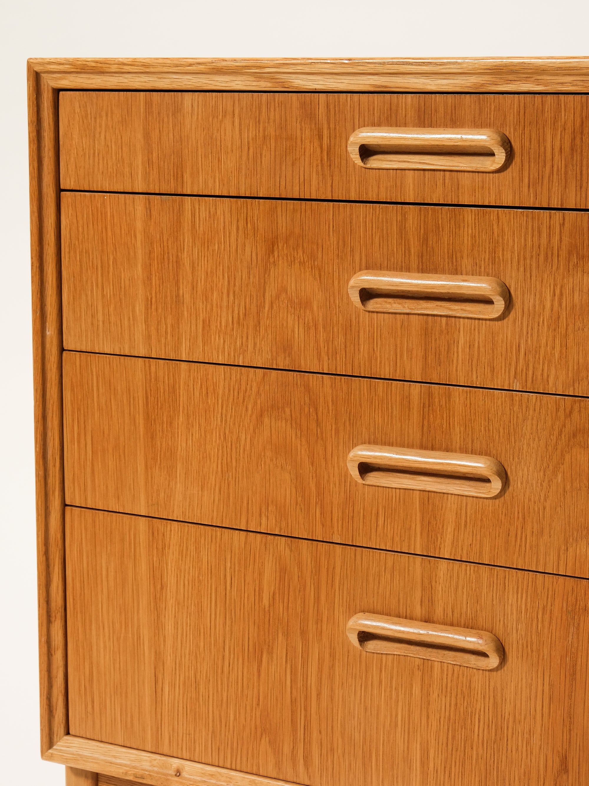 Scandinavian Mid-Century Oak Drawer