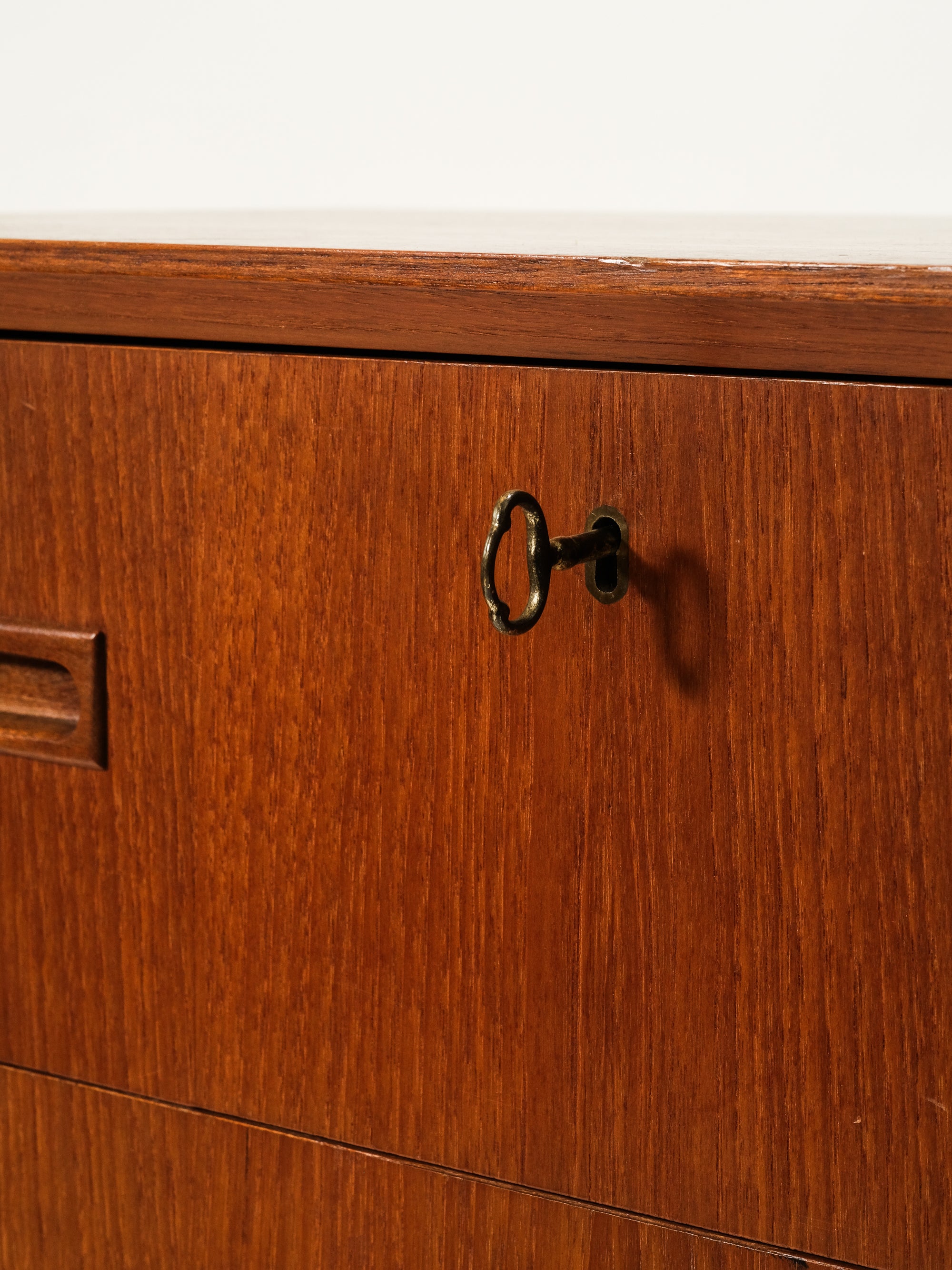 Five Drawer Teak Chest, 1960s