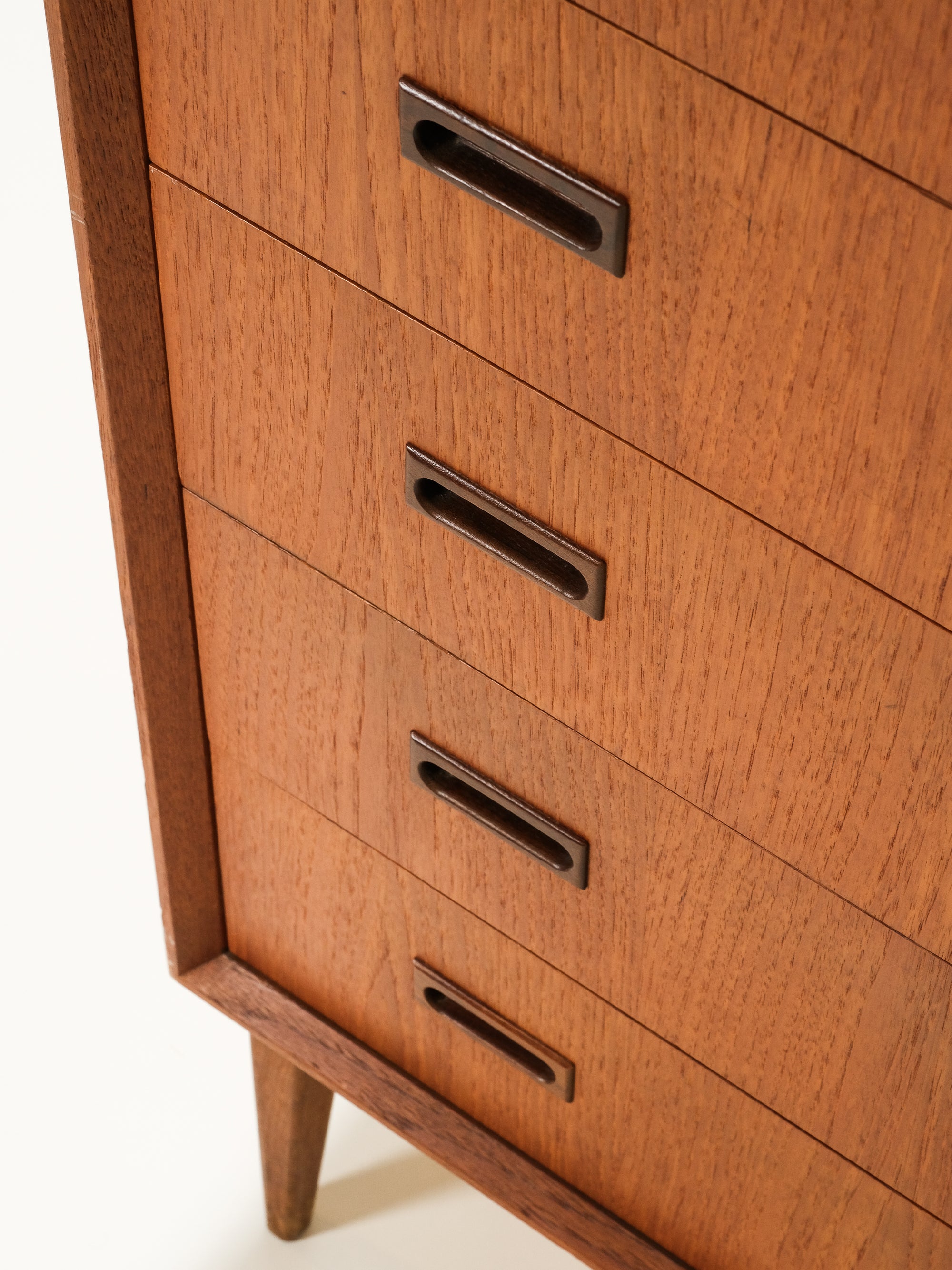 Five Drawer Teak Chest, 1960s