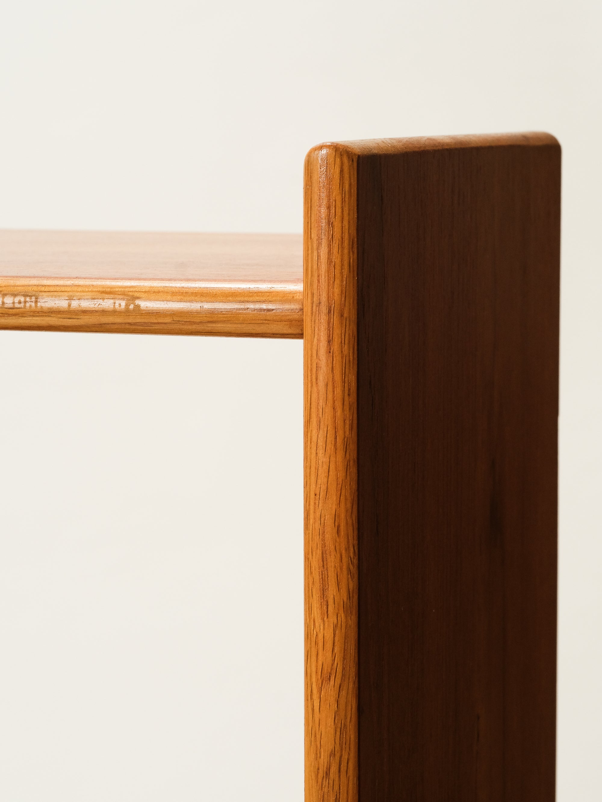 Scandinavian Teak &amp; Oak Bookshelf, 1950s