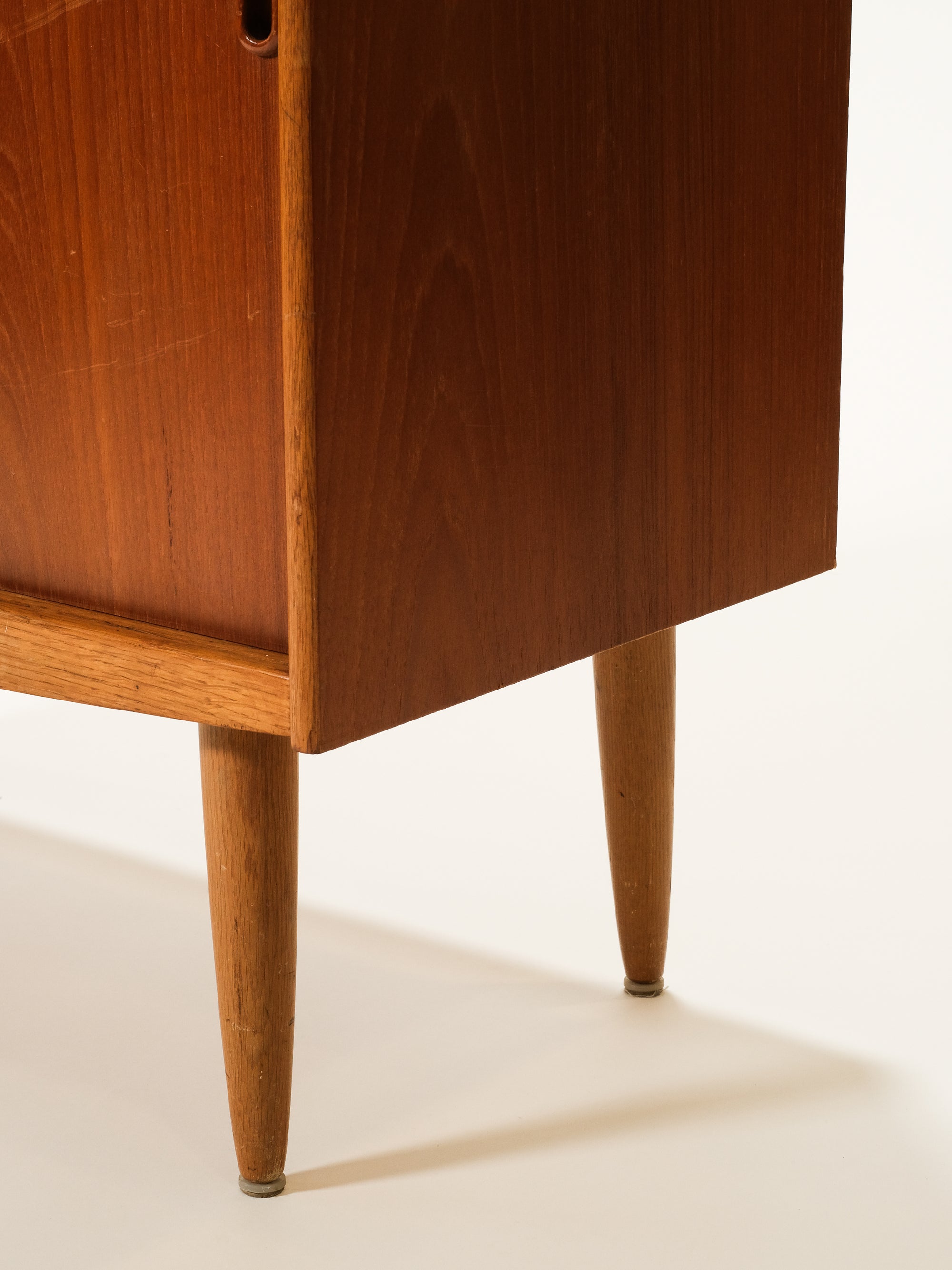 Scandinavian Teak &amp; Oak Bookshelf, 1950s