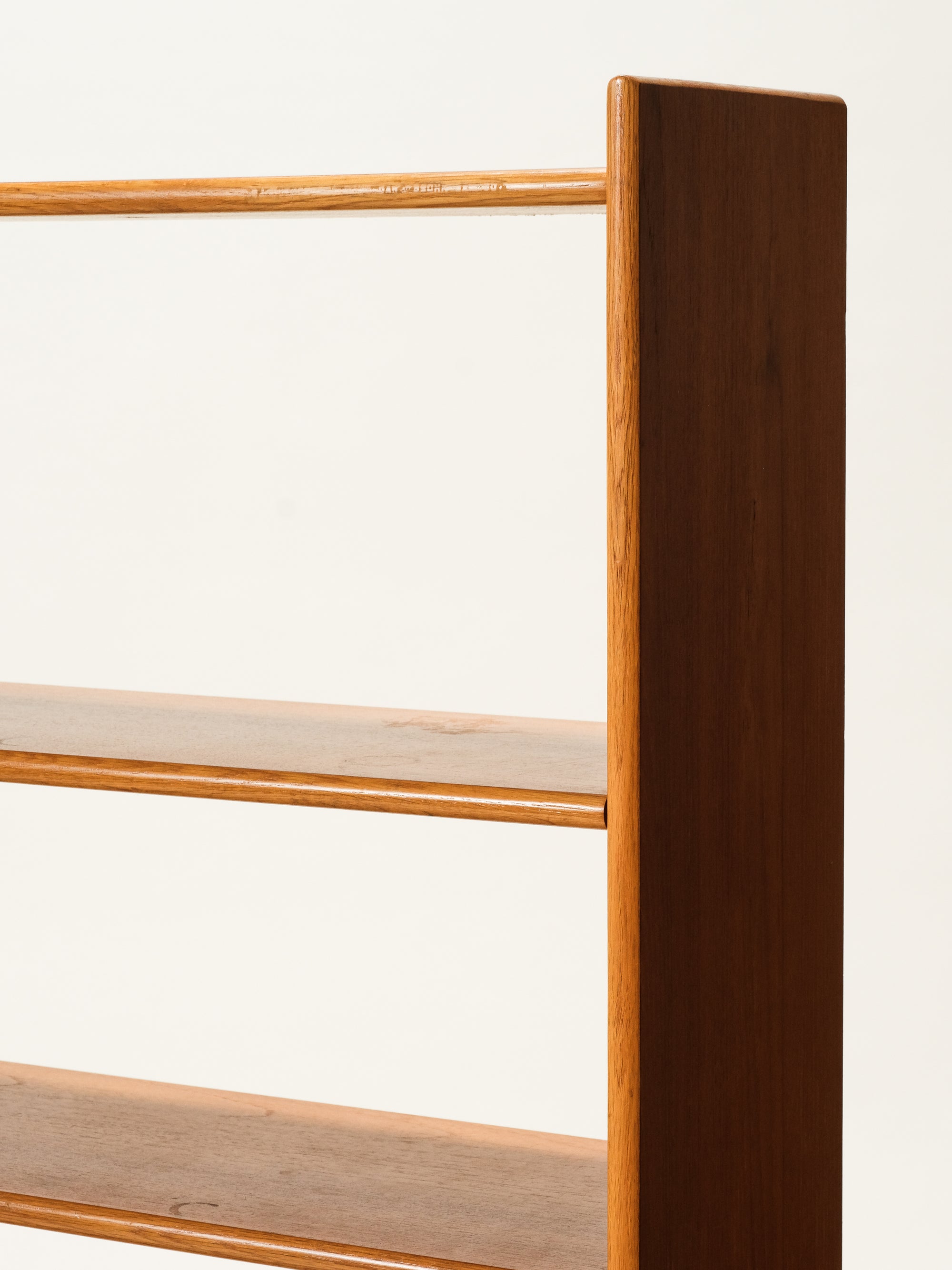 Scandinavian Teak &amp; Oak Bookshelf, 1950s