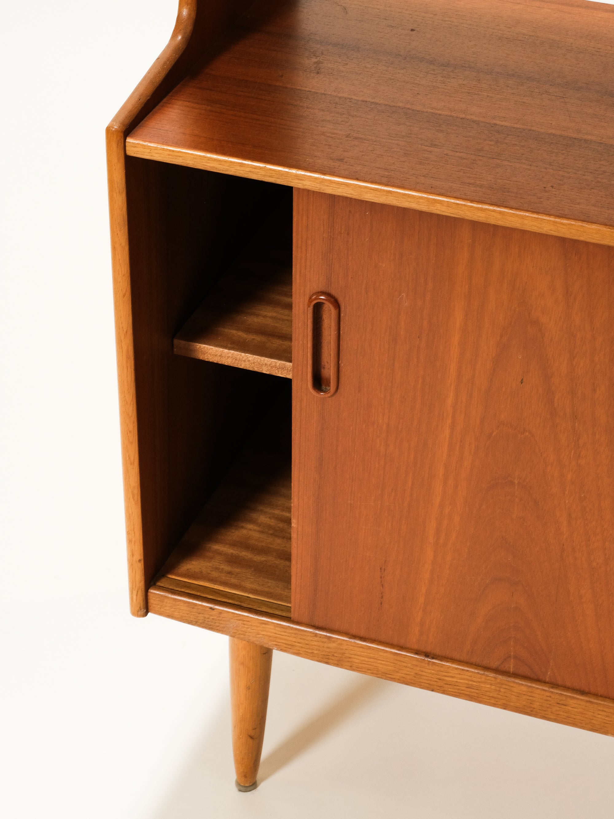 Scandinavian Teak &amp; Oak Bookshelf, 1950s