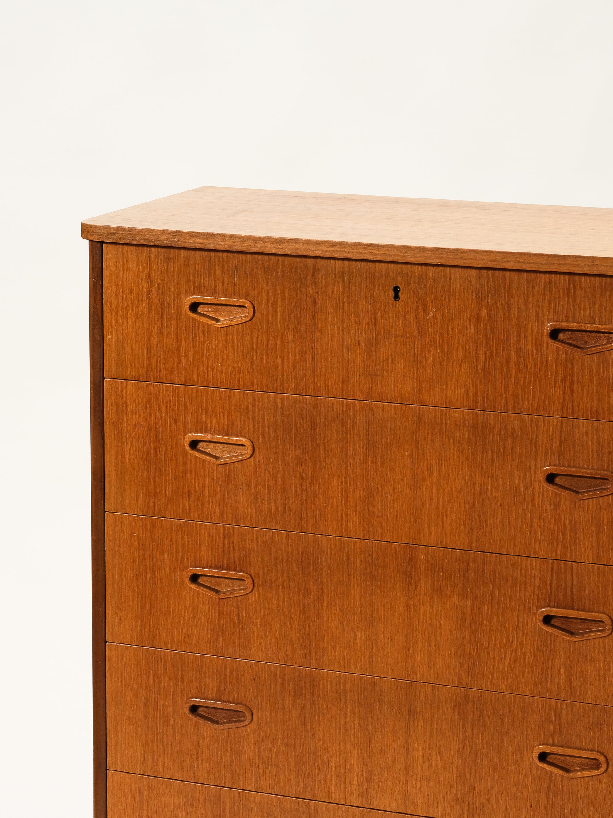 Six Drawer Teak Chest, 1960s