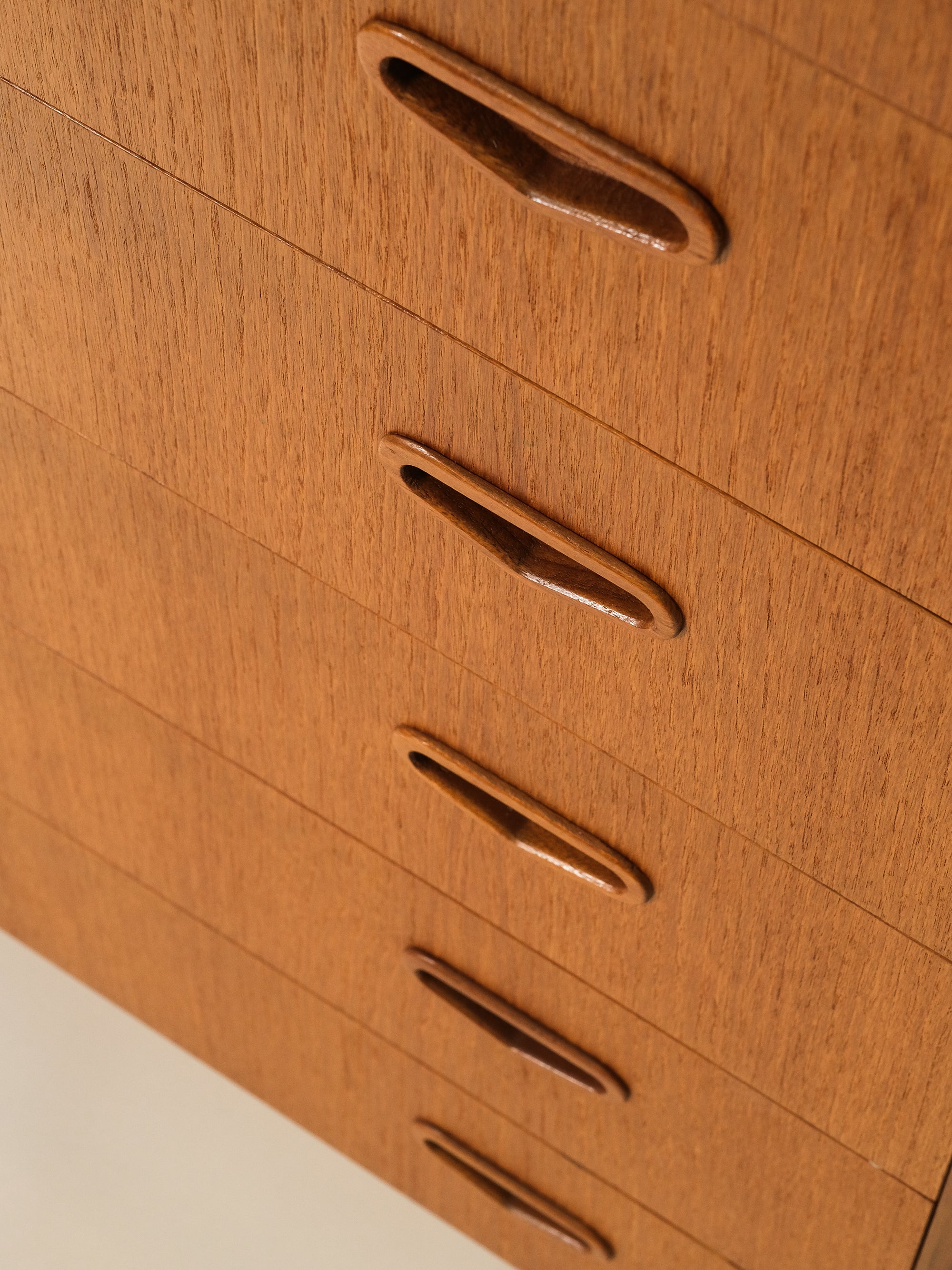Six Drawer Teak Chest, 1960s
