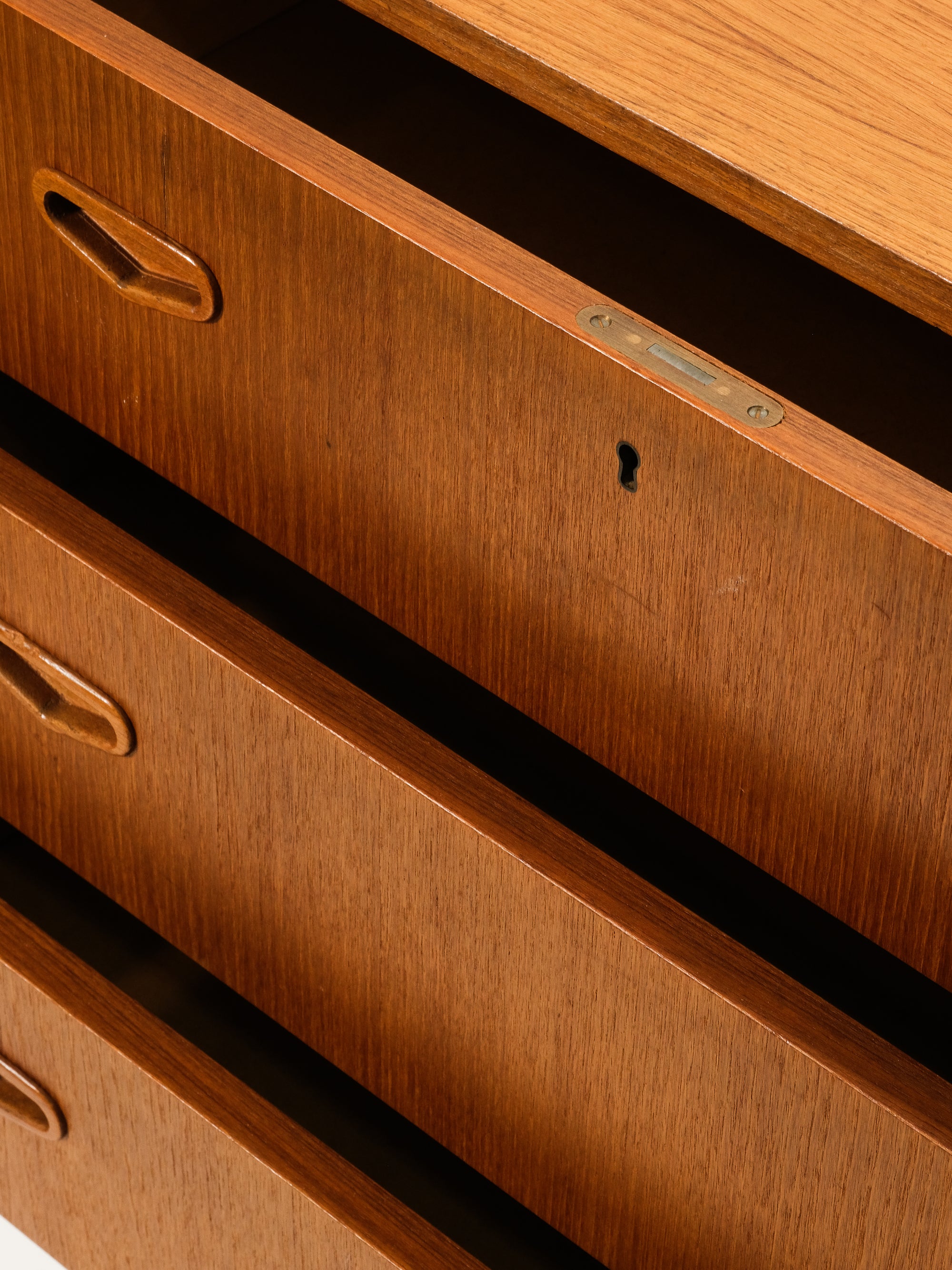 Six Drawer Teak Chest, 1960s