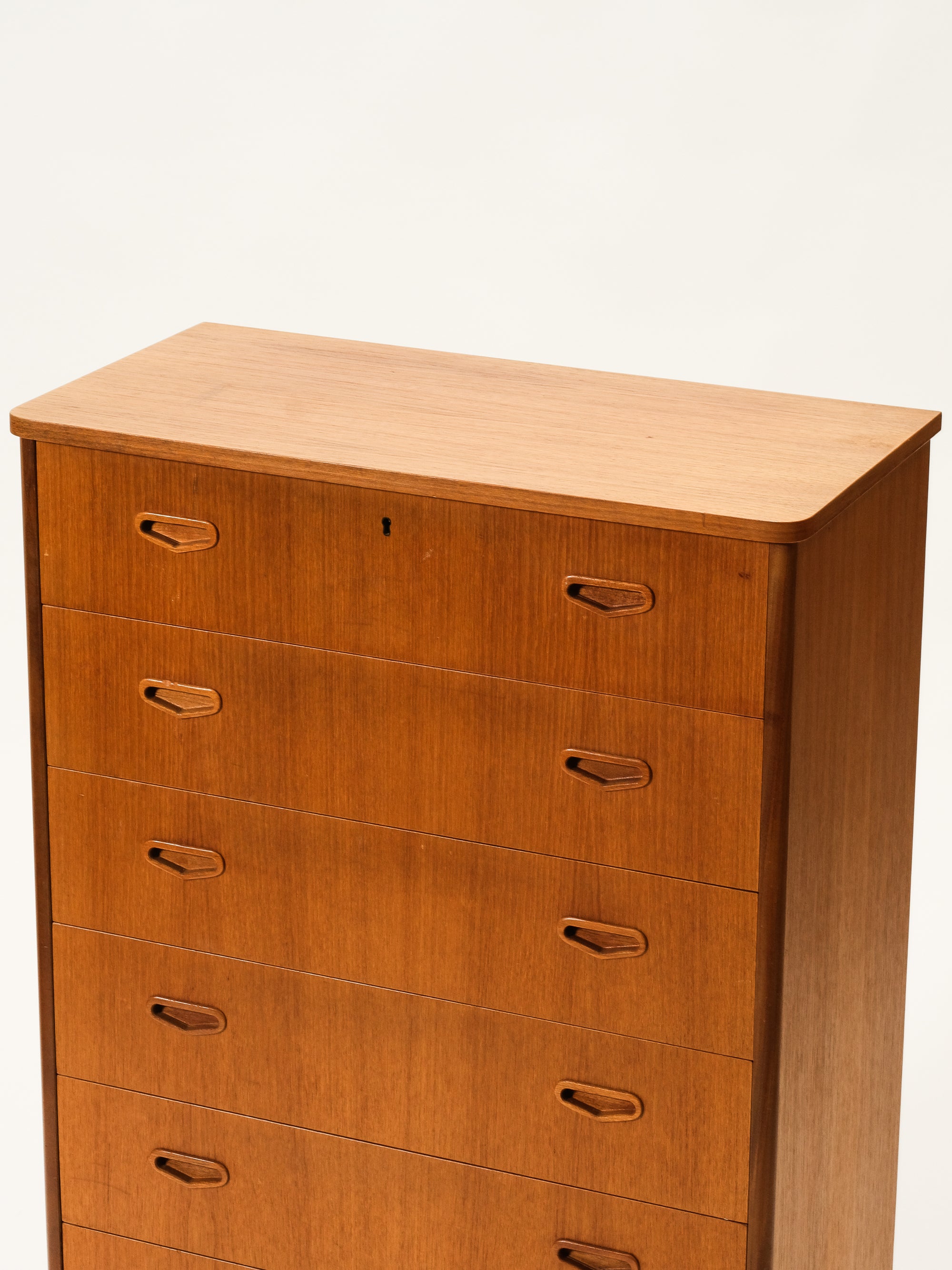 Six Drawer Teak Chest, 1960s