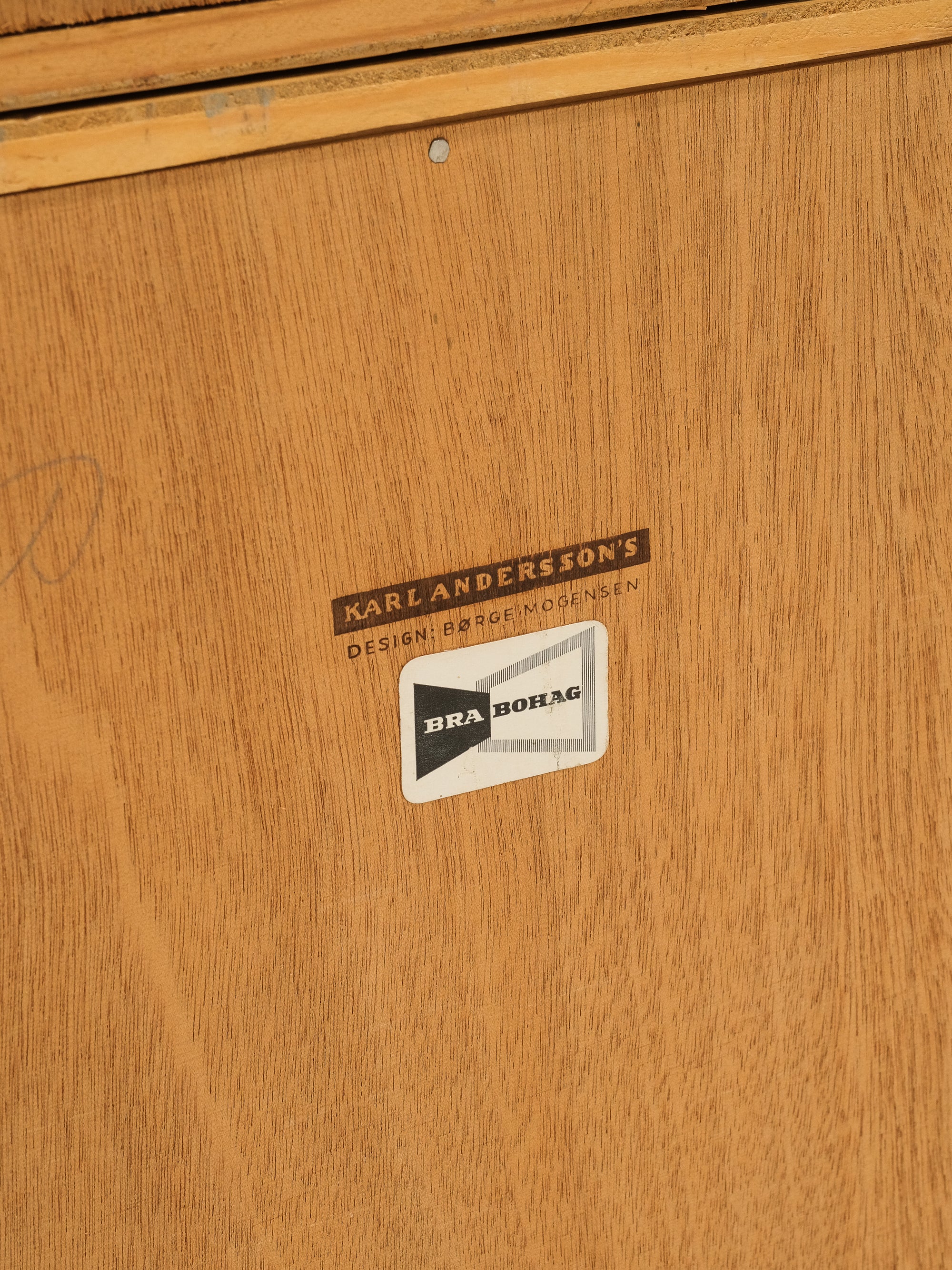 Oak Drawer with Shelf by Børge Mogensen, Bra Bohag, Karl Andersson&#39;s, 1960s