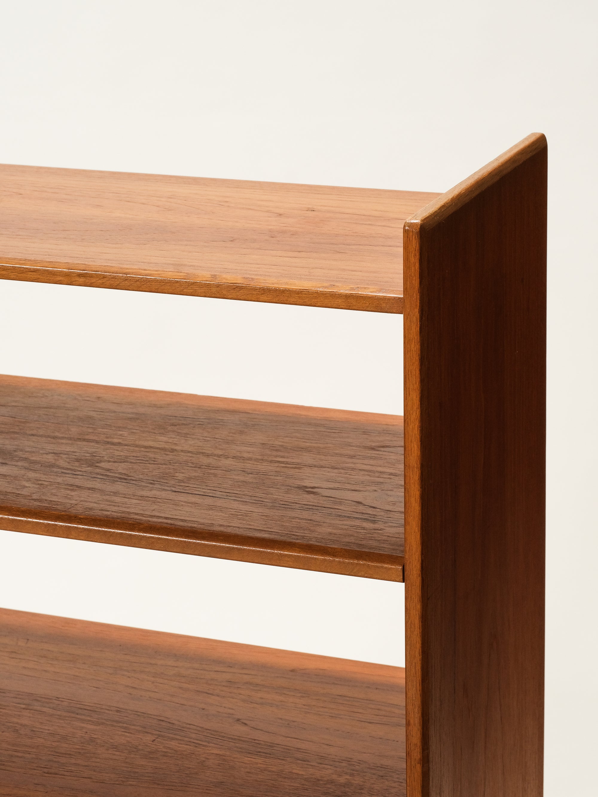 Scandinavian Teak &amp; Oak Cabinet/Bookshelf, 1950s