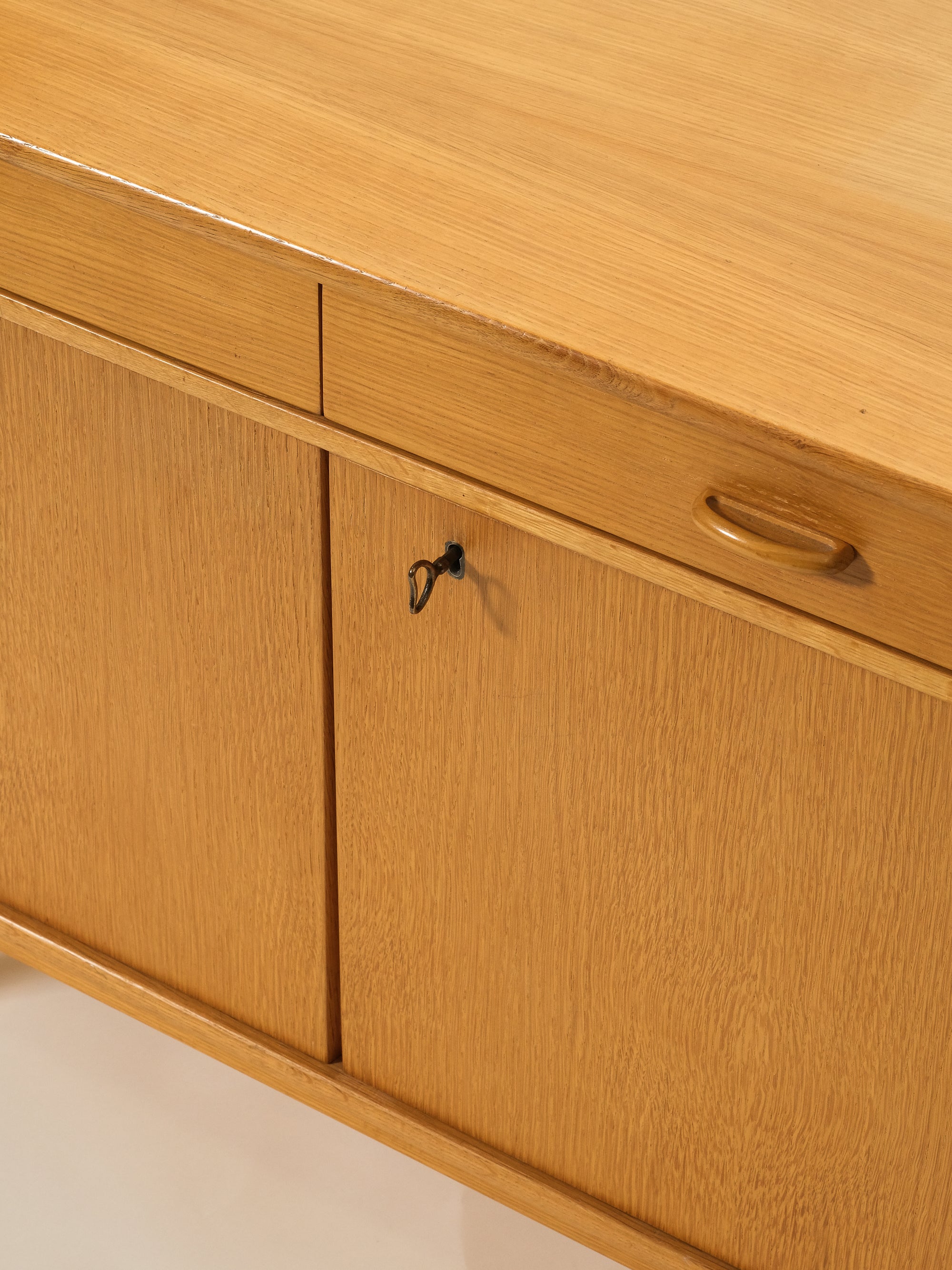 Scandinavian Mid-Century Oak Cabinet