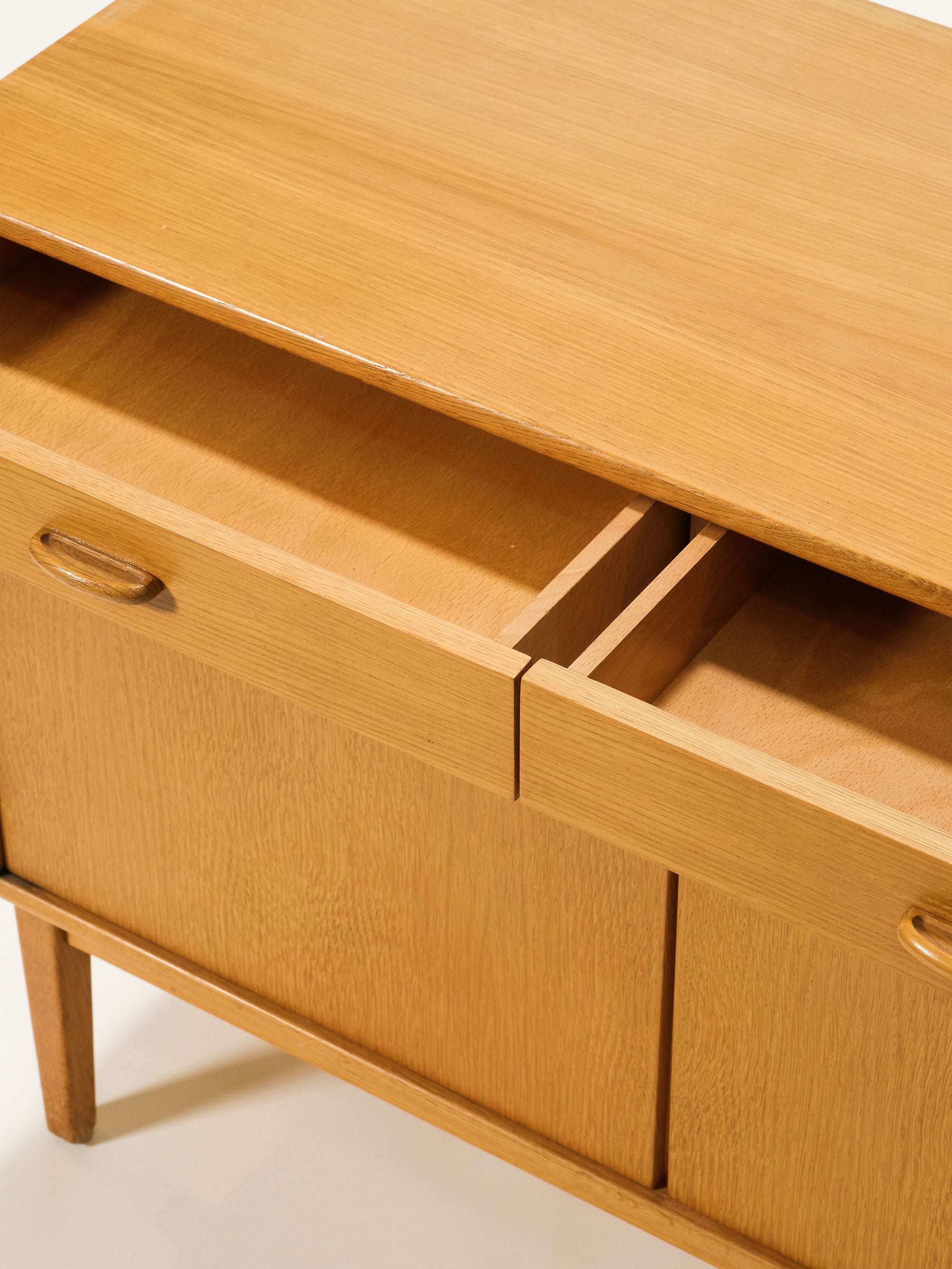 Scandinavian Mid-Century Oak Cabinet