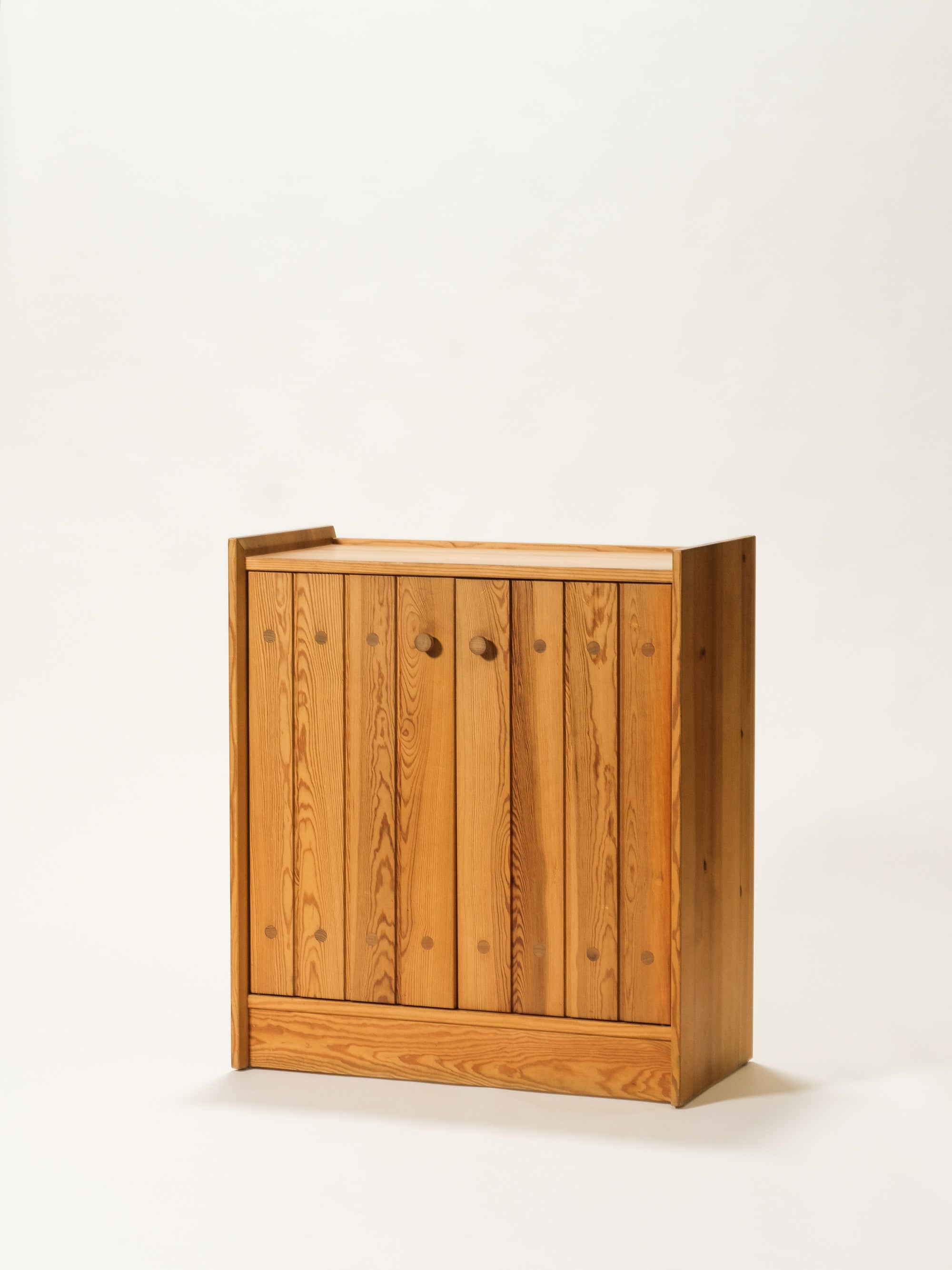 Solid Pine Cabinet from Luxus, Sweden, 1960s