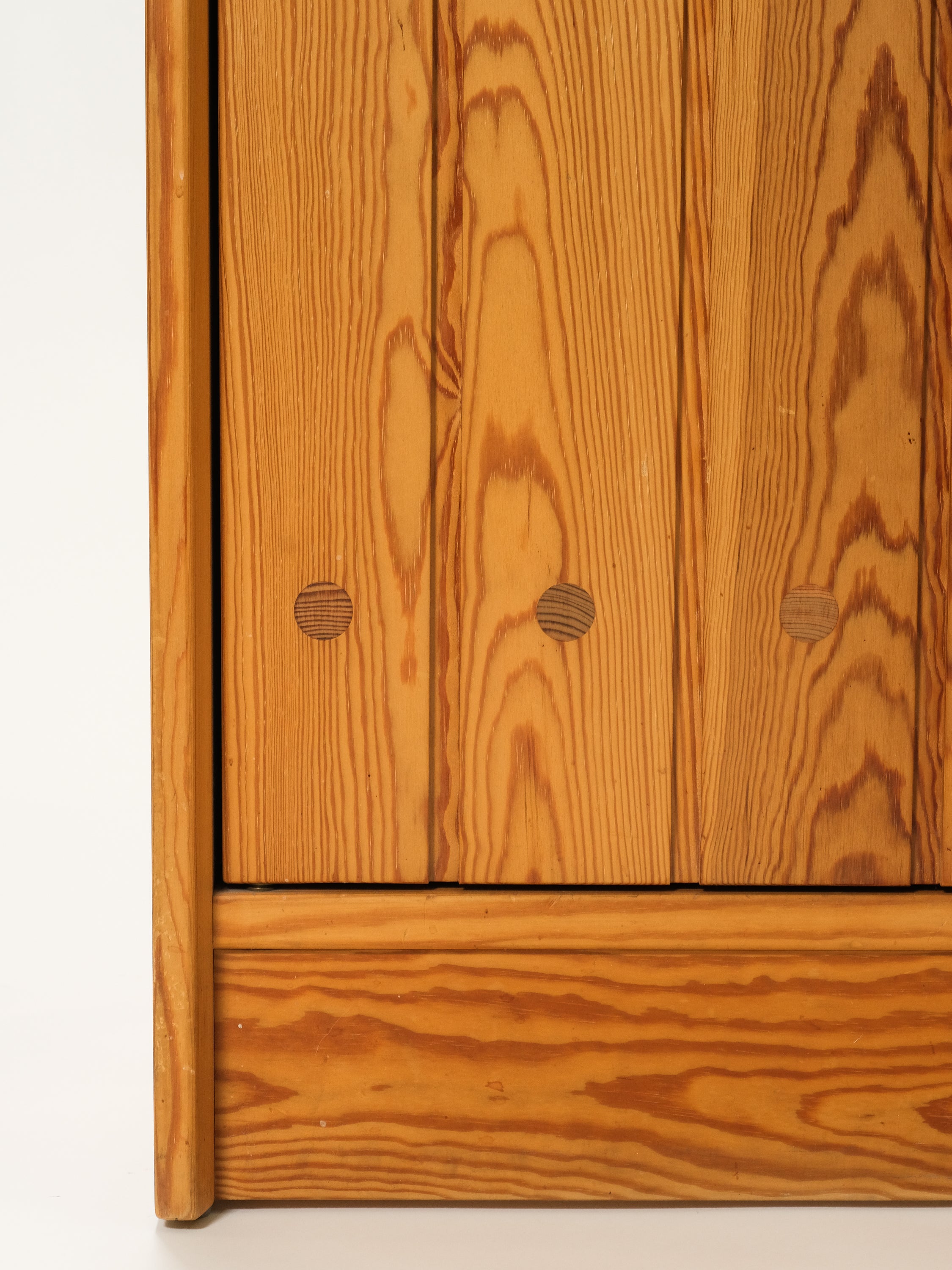 Solid Pine Cabinet from Luxus, Sweden, 1960s