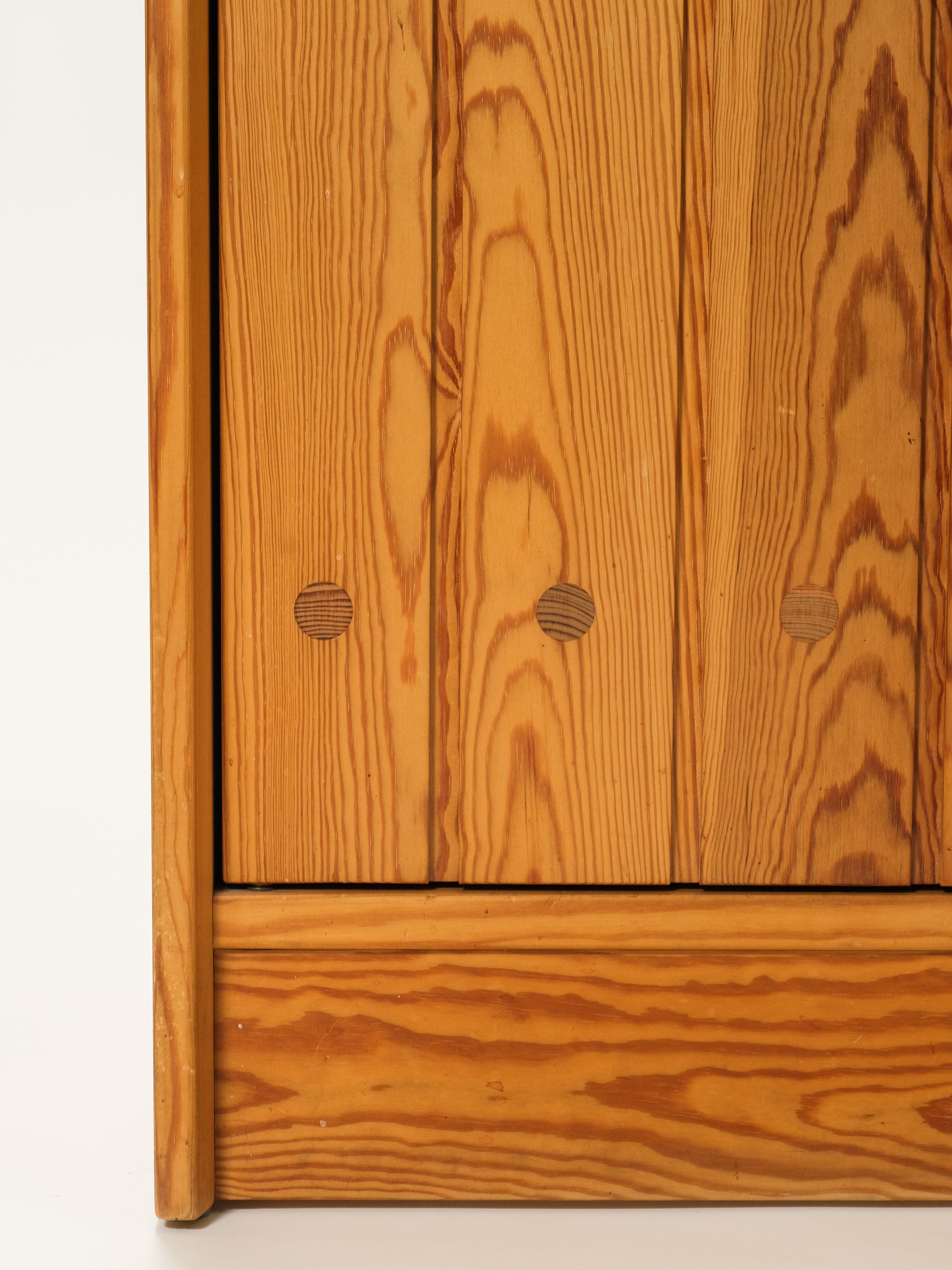 Solid Pine Cabinet from Luxus, Sweden, 1960s