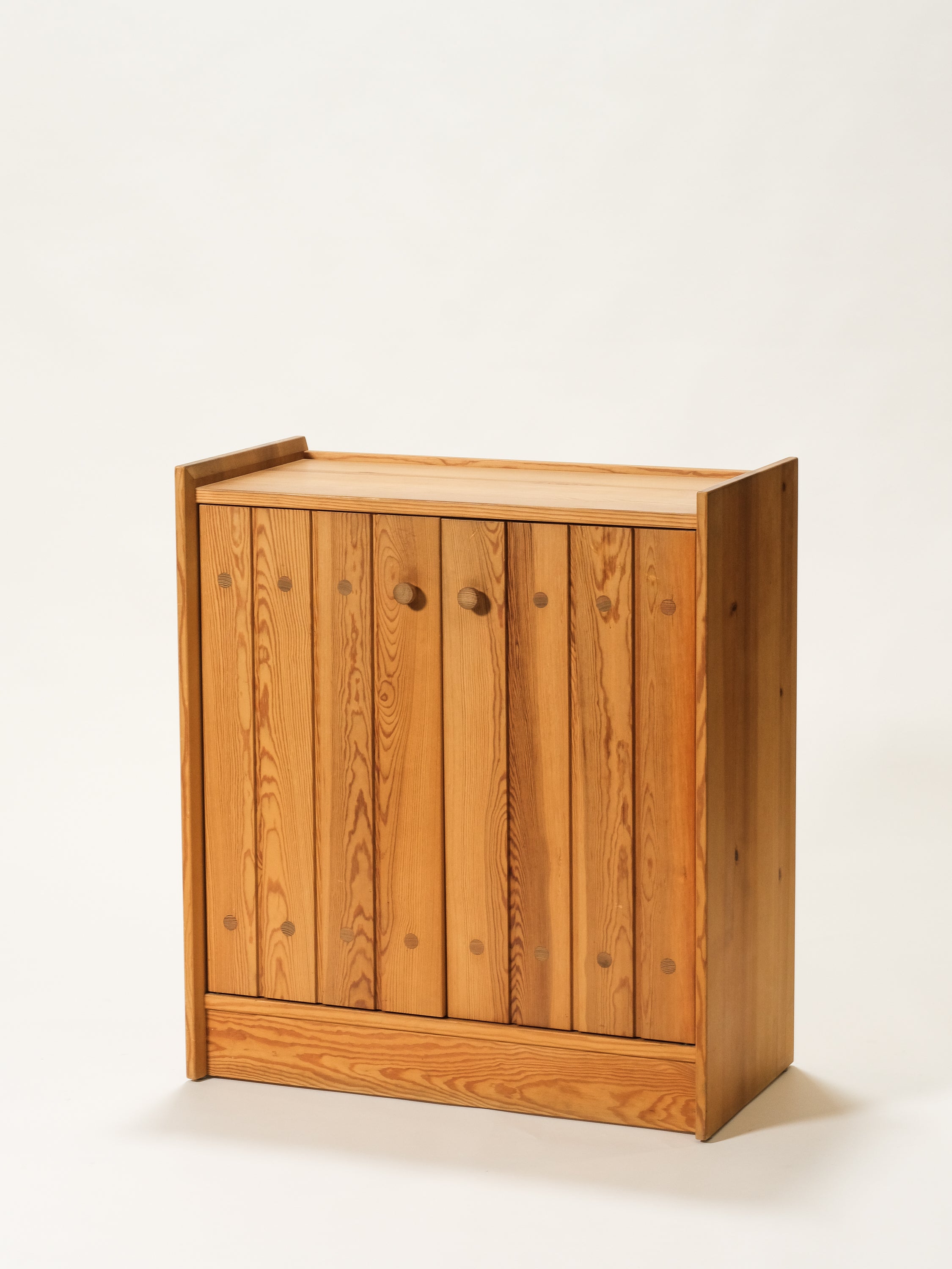 Solid Pine Cabinet from Luxus, Sweden, 1960s