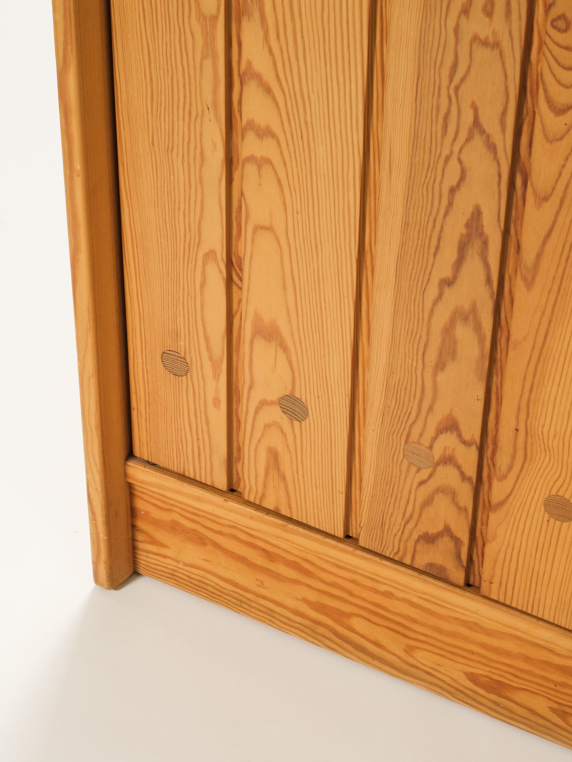 Solid Pine Cabinet from Luxus, Sweden, 1960s