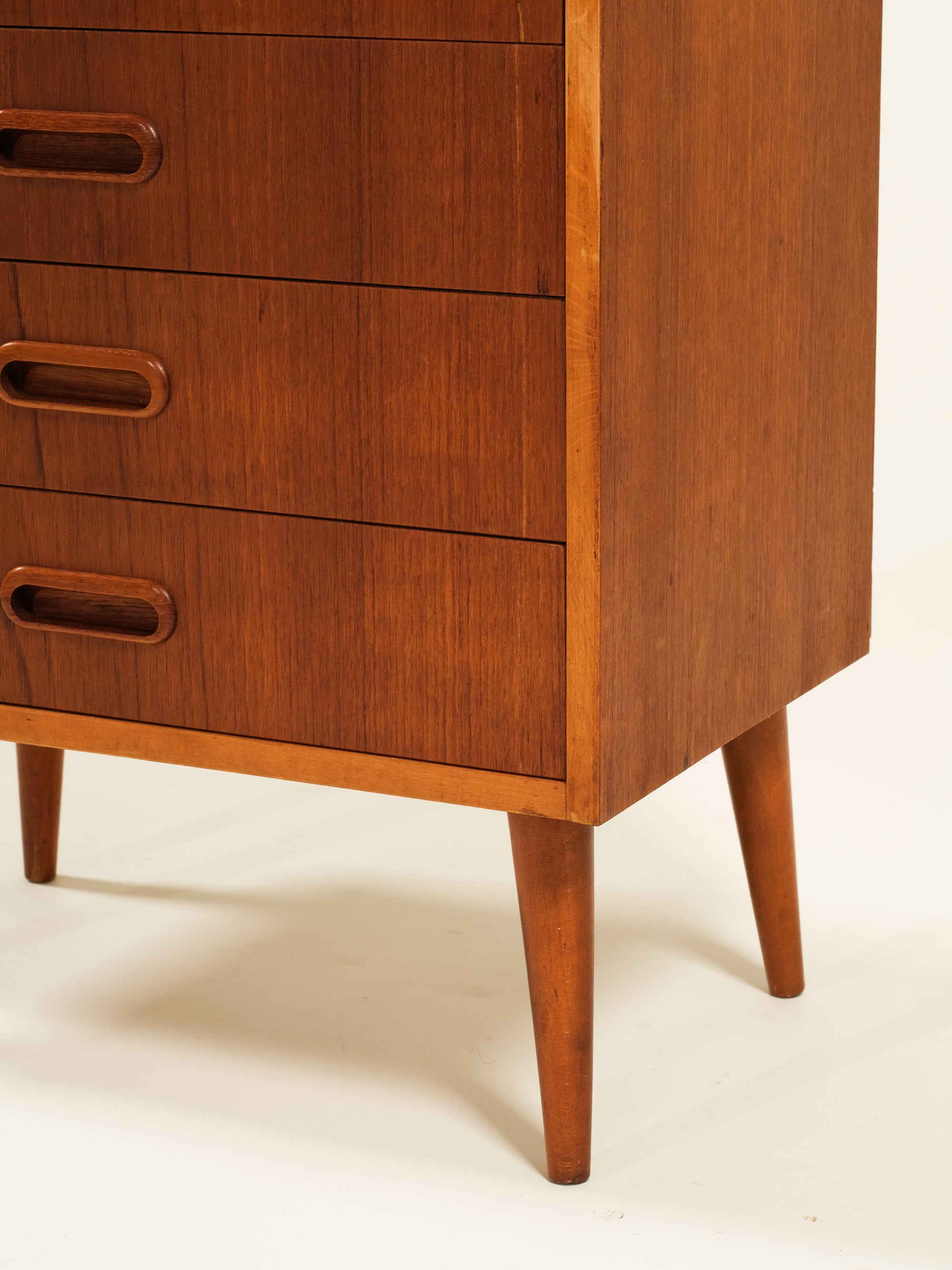 Six Drawer Teak Chest, 1960s
